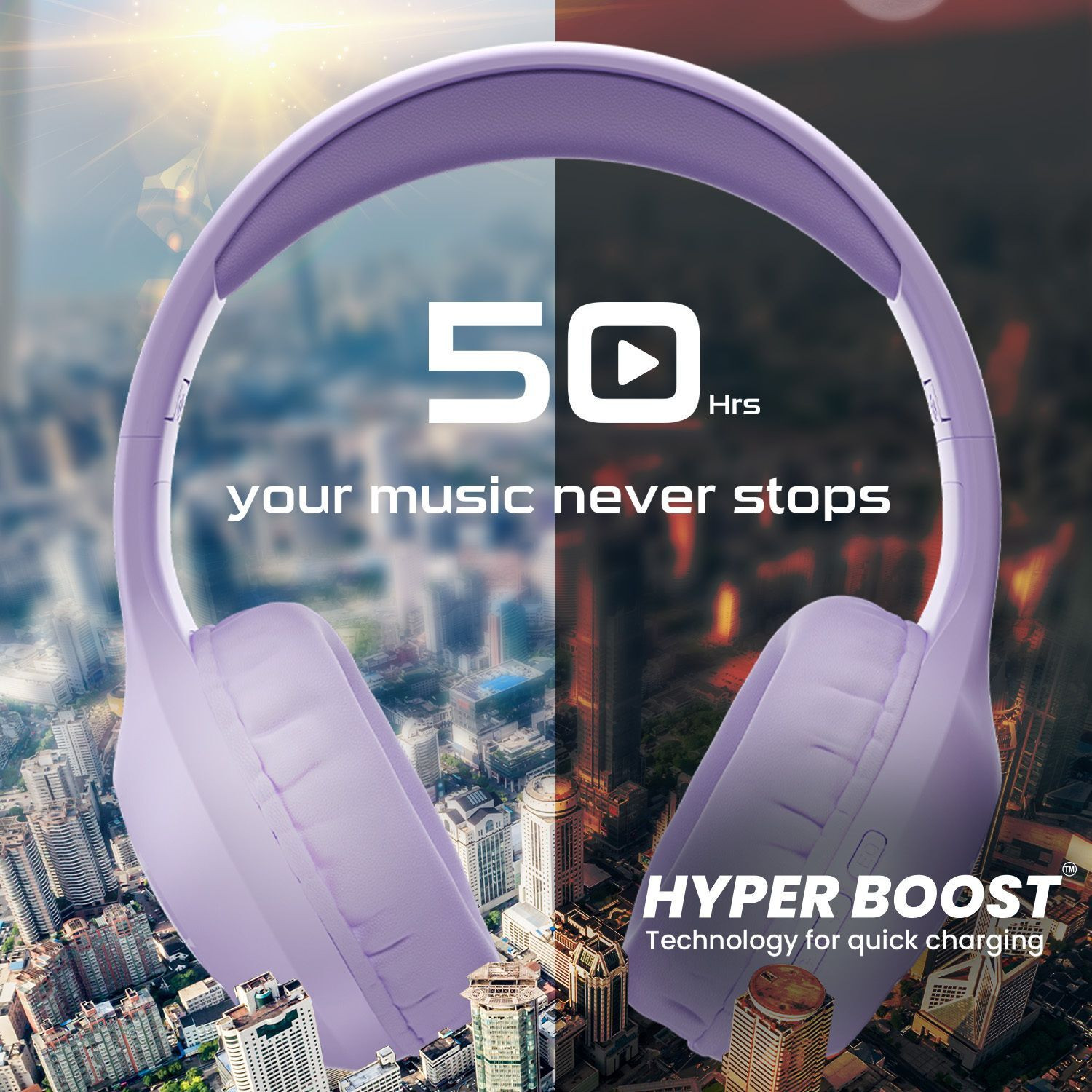 Image of ACwO TwISTER 313 with 40mm Drivers, AI-ENC, Dual Device Connectivity Bluetooth & Wired