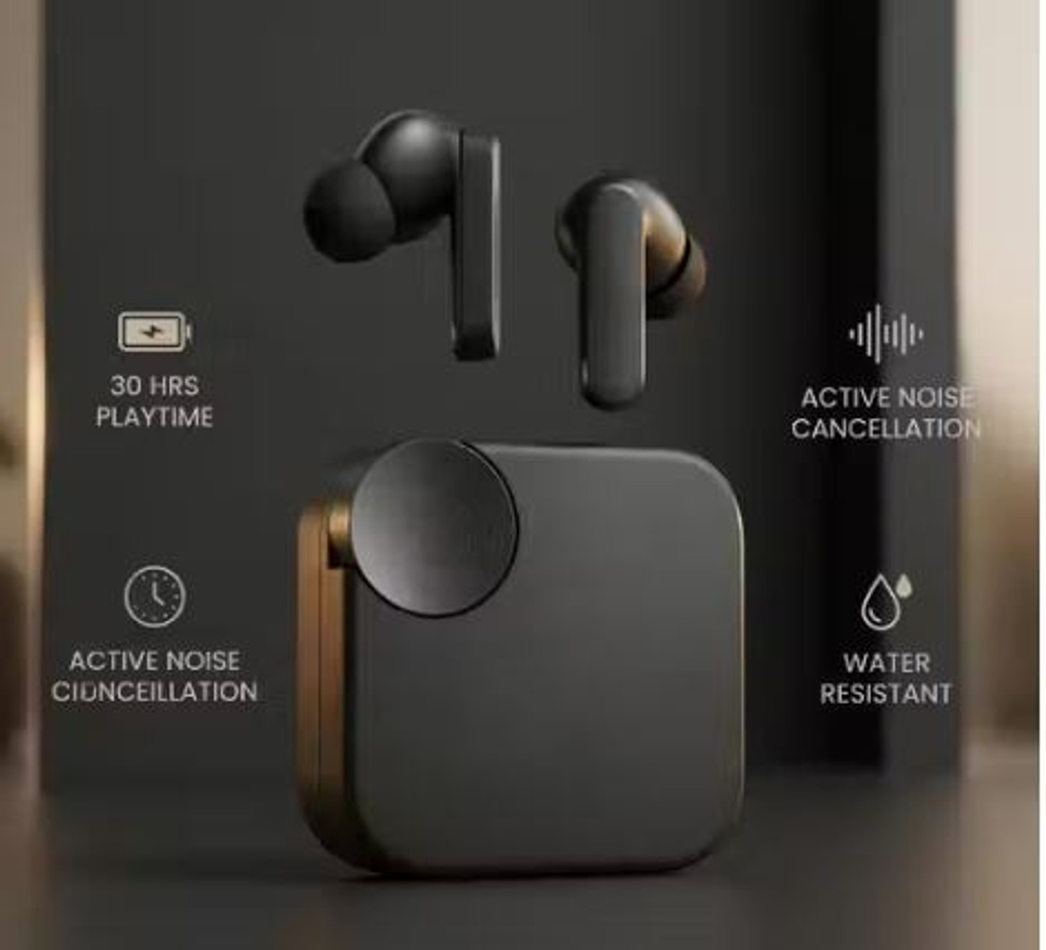 Image of GT GLO TIME WIRELESS MCF TWS Buds with 45 dB Ultra Bass Technology & upto 20Hrs V.Ba45 Bluetooth & Wired