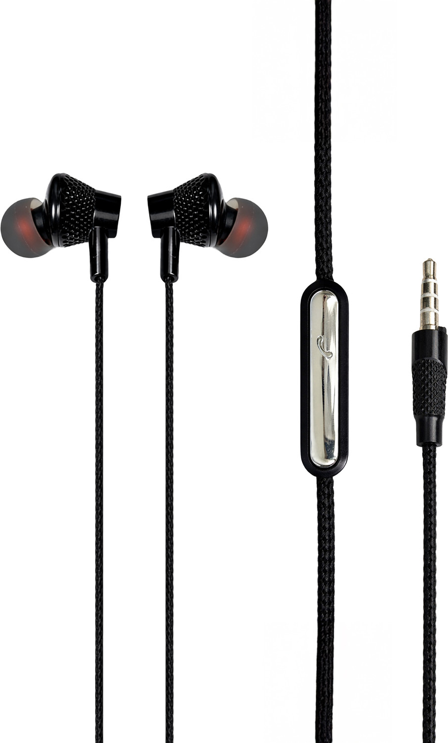 Image of REALFIT 3.5mm Wired In-Ear Earphones with Deep Bass and Clear Calling Mic Wired
