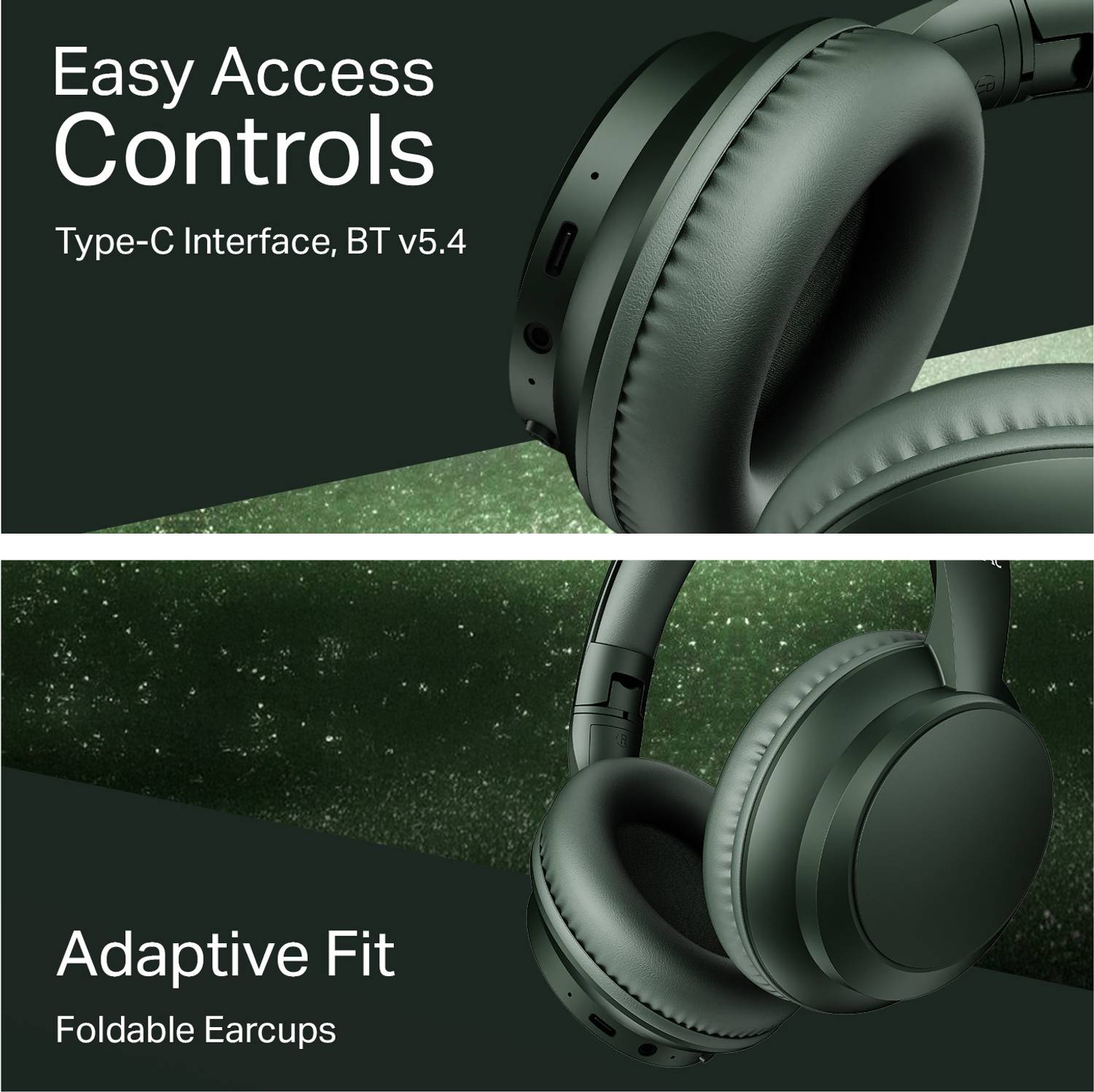 boAt Rockerz 371 Wireless Headphones, 40mm Drivers, 50H Battery - Image 3