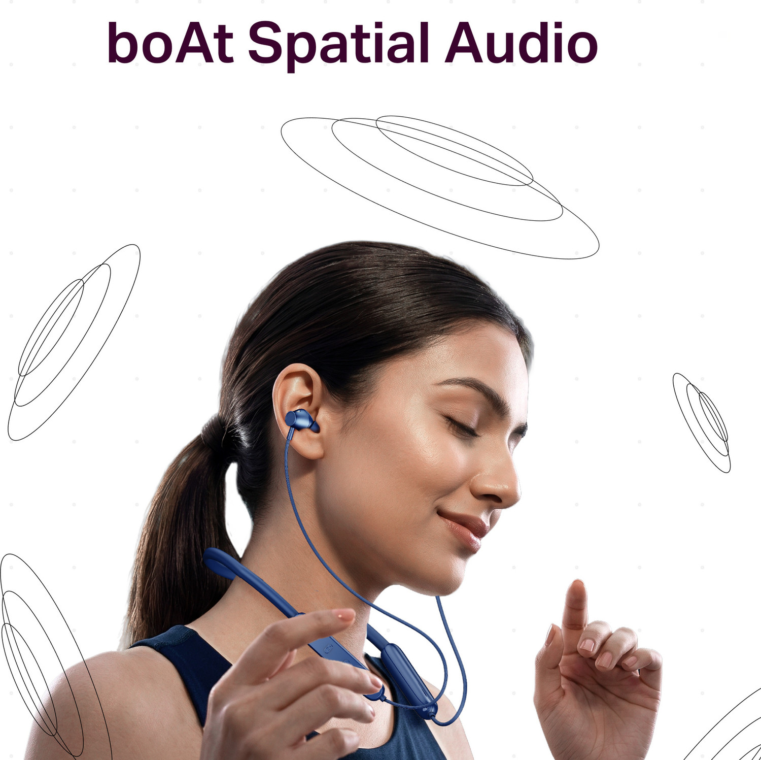 Image of boAt Rockerz 351 ANC,60H Battery, Magnetic ON /OFF,(~42dB) Hybrid ANC,3D Spatial Audio Bluetooth