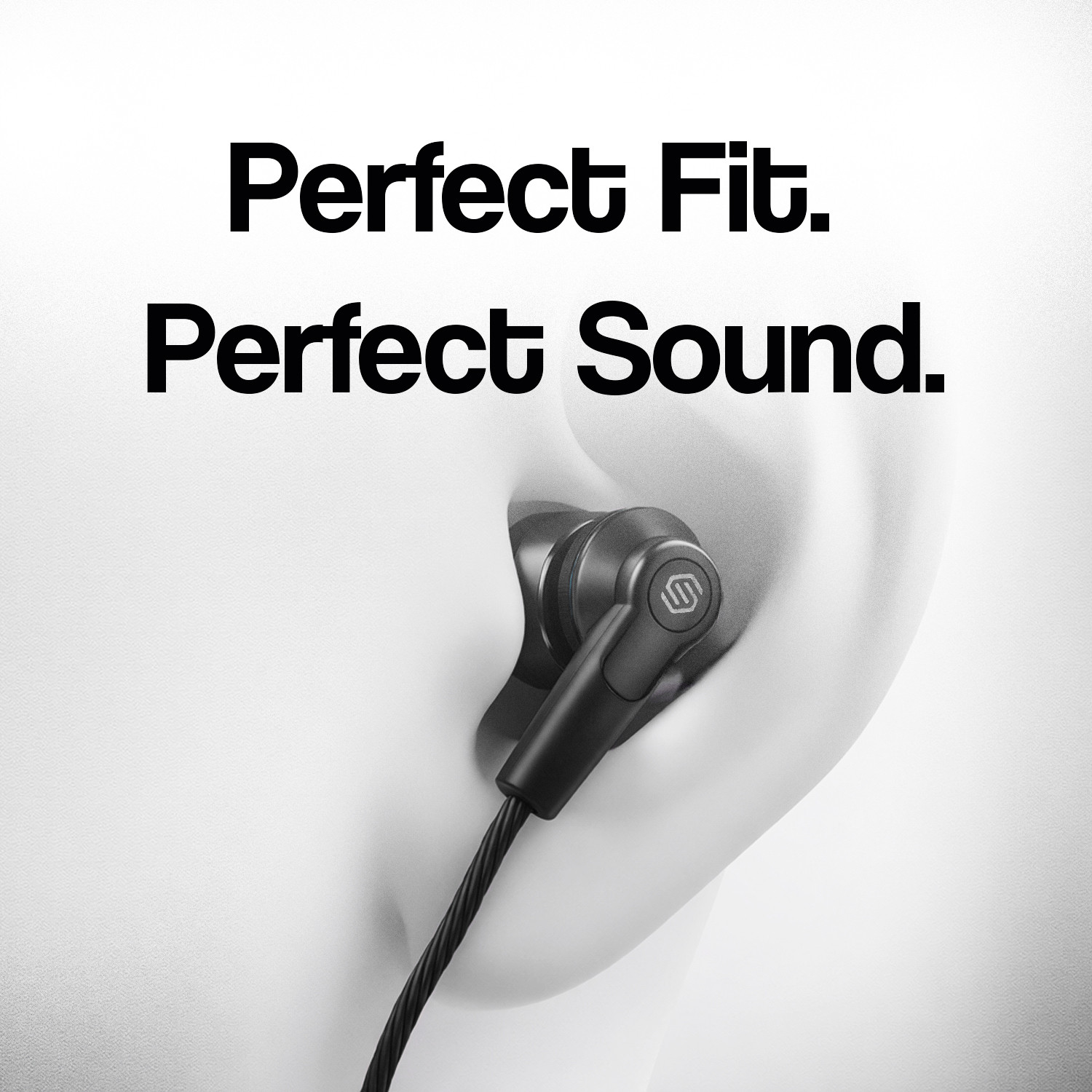 Image of Soroo Future Type-C Wired Earphones with HD Sound, In-Line Mic & Tangle-Free Magnetic Earbud Wired