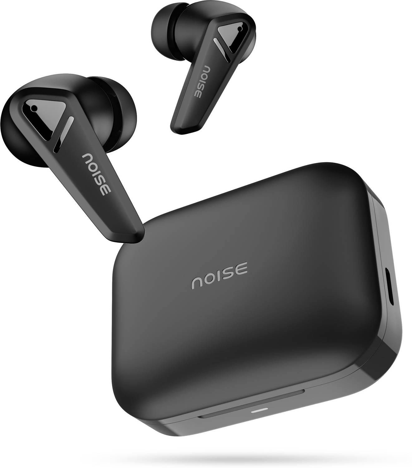 Noise Buds F1, 50H playtime, Matte finish Case, Quad Mic with ENC
