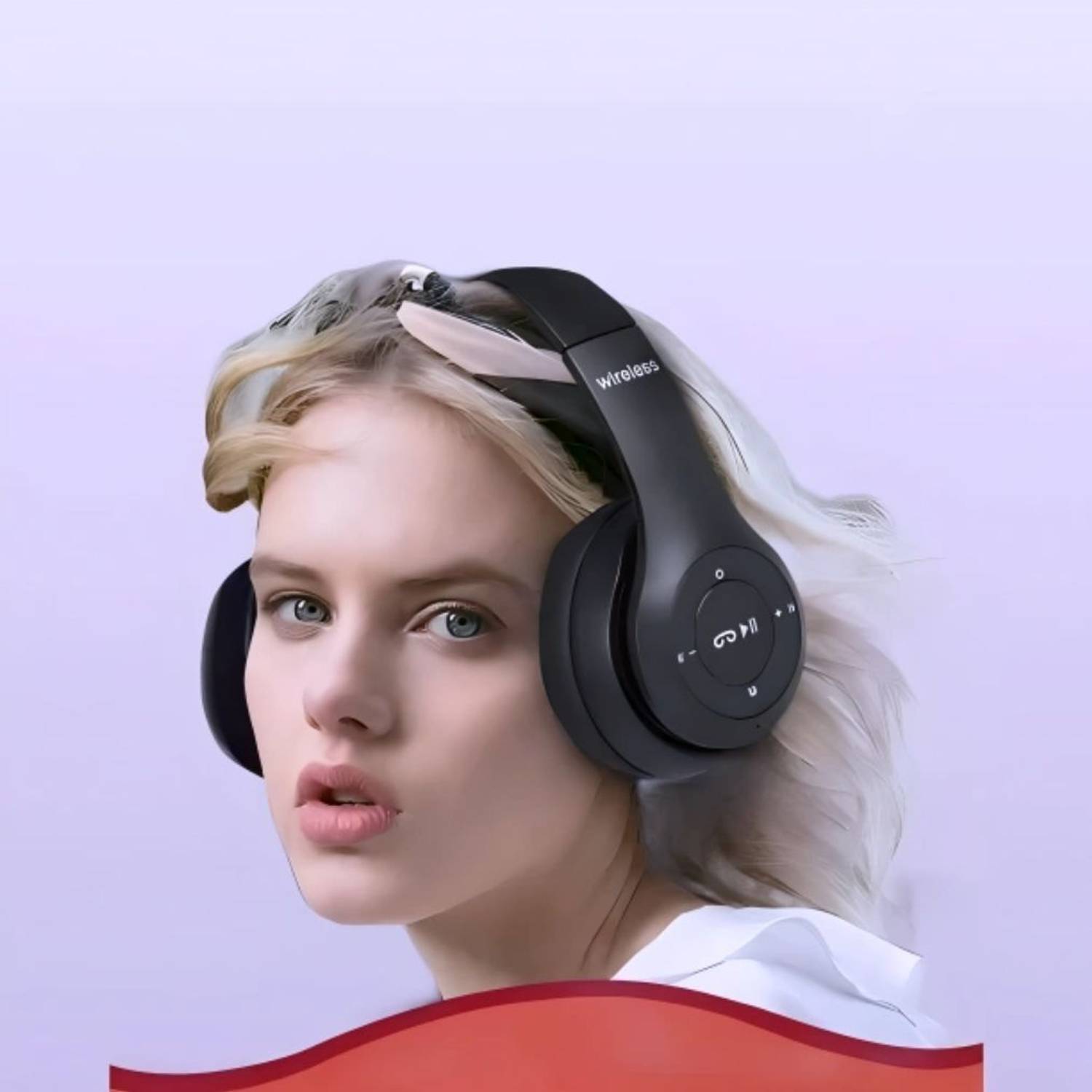 GOOD FUN High-Quality Bluetooth Headset with Microphone for Clear Communication._6X Bluetooth & Wired