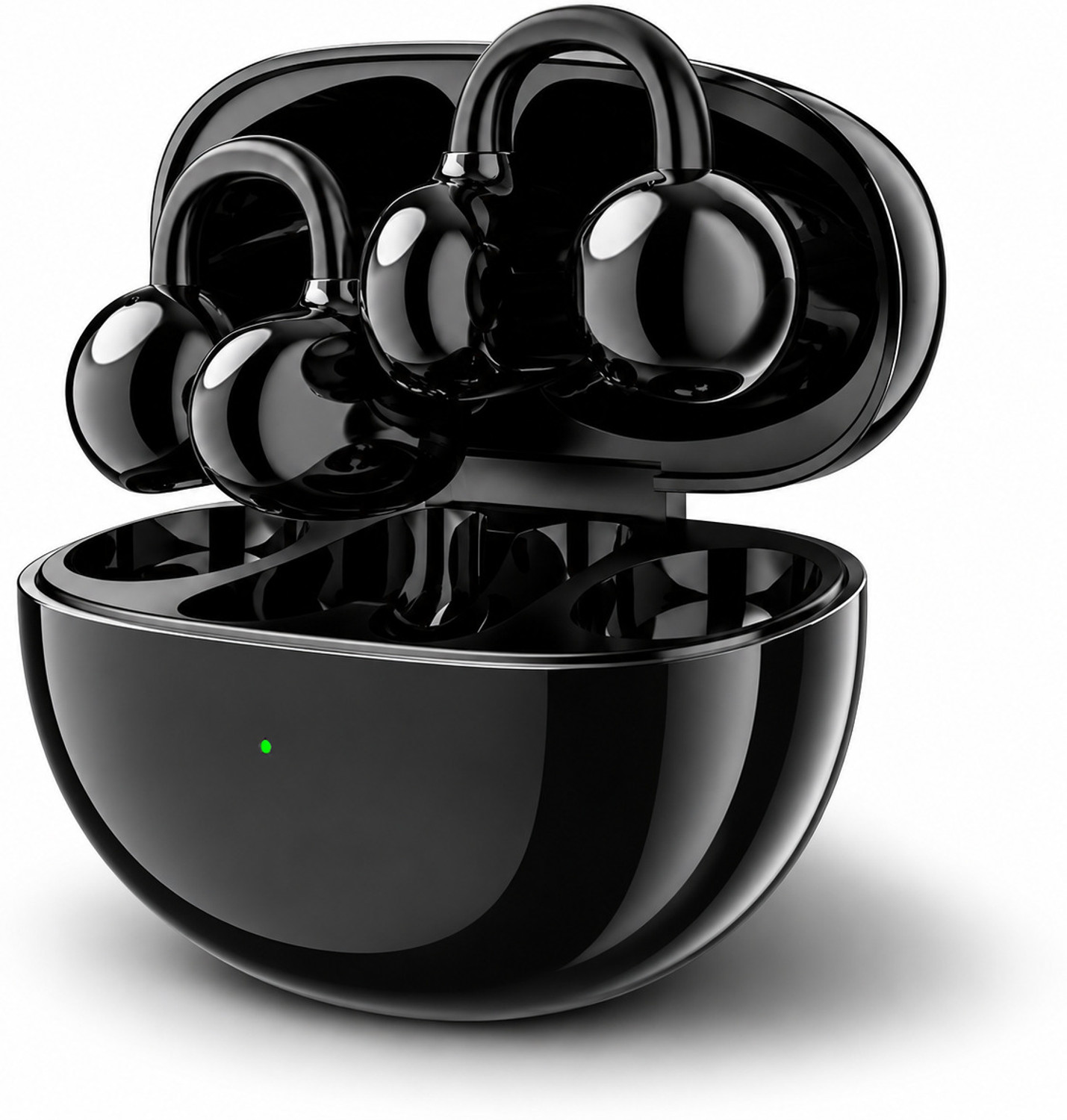 Image of ZABRO Air Clip-On Fit, Air-Conduction Tech OWS buds, 80Hrs Playtime, 360 Spatial Audio Bluetooth