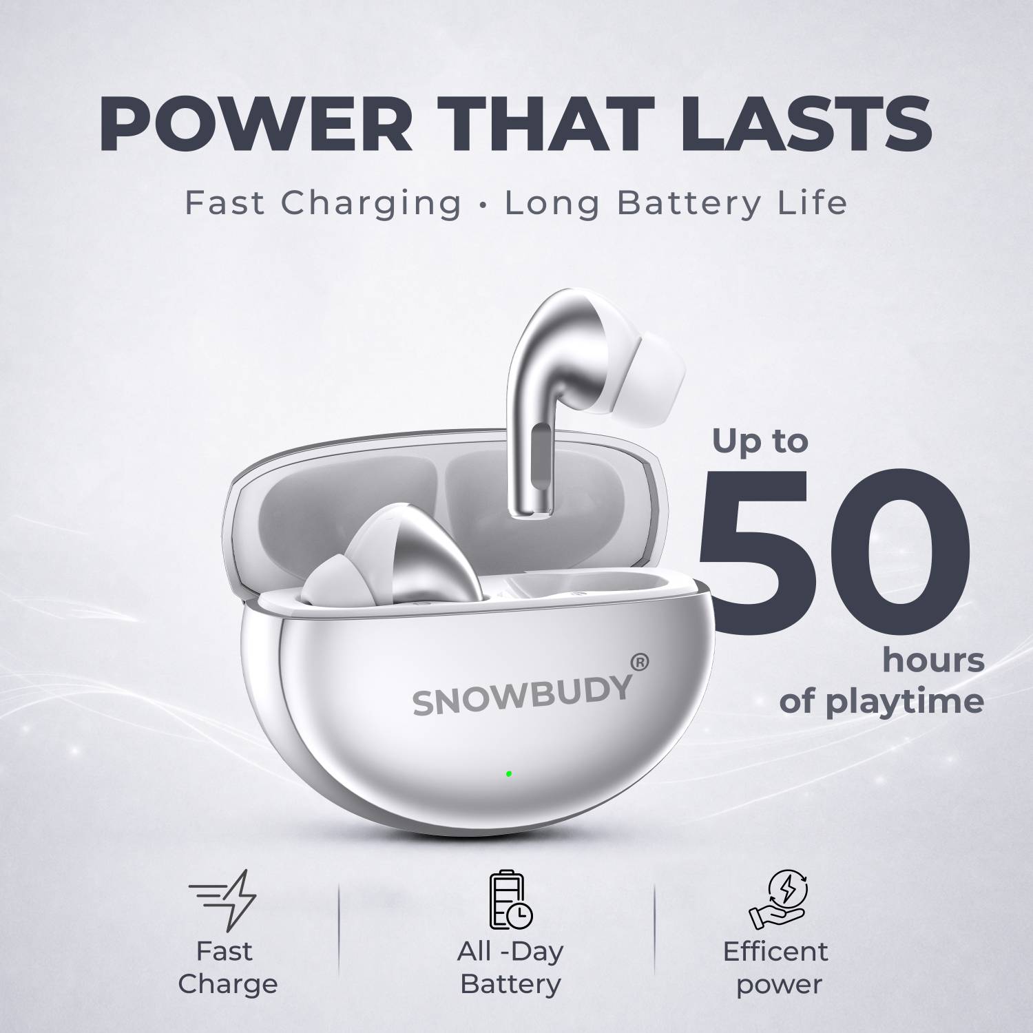 snowbudy Nord 4Pro True Wireless Earbuds - Image 2