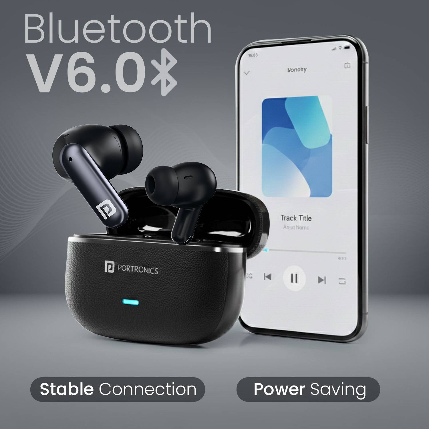 Portronics Twins One + TWS Earbuds - Image 3
