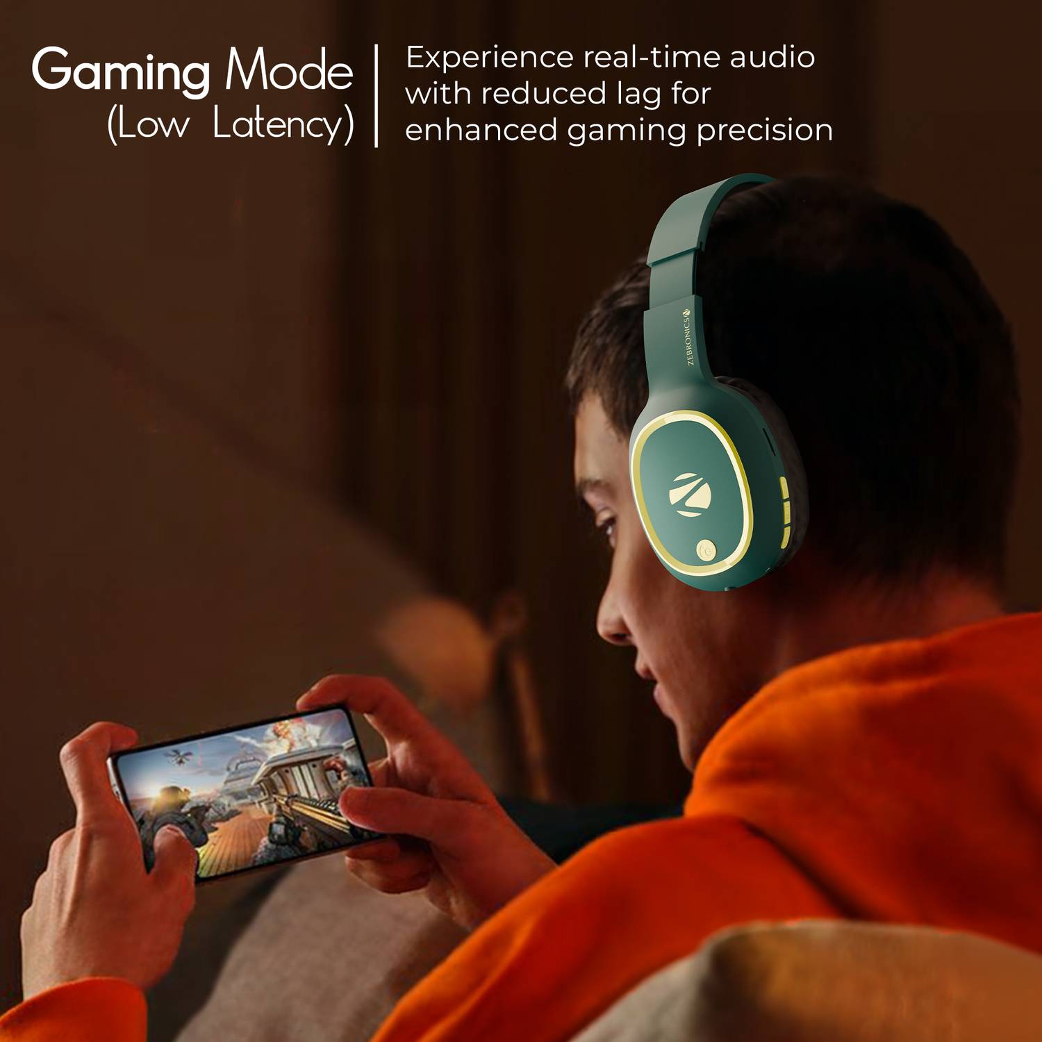 ZEBRONICS Zeb-Thunder Bluetooth Headphones - Image 5