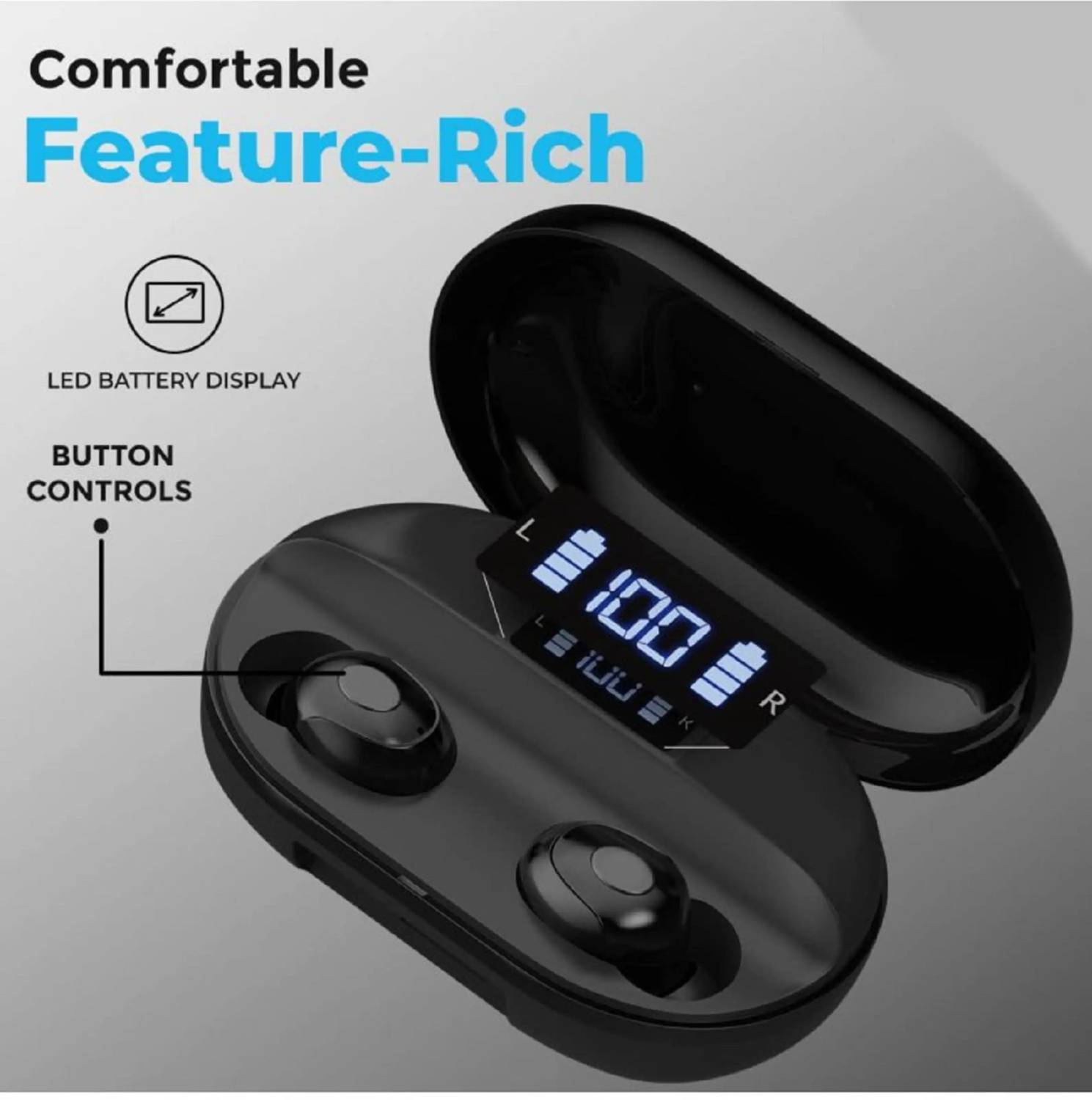 GUGGU BV14 Bluetooth Earbuds - Image 4
