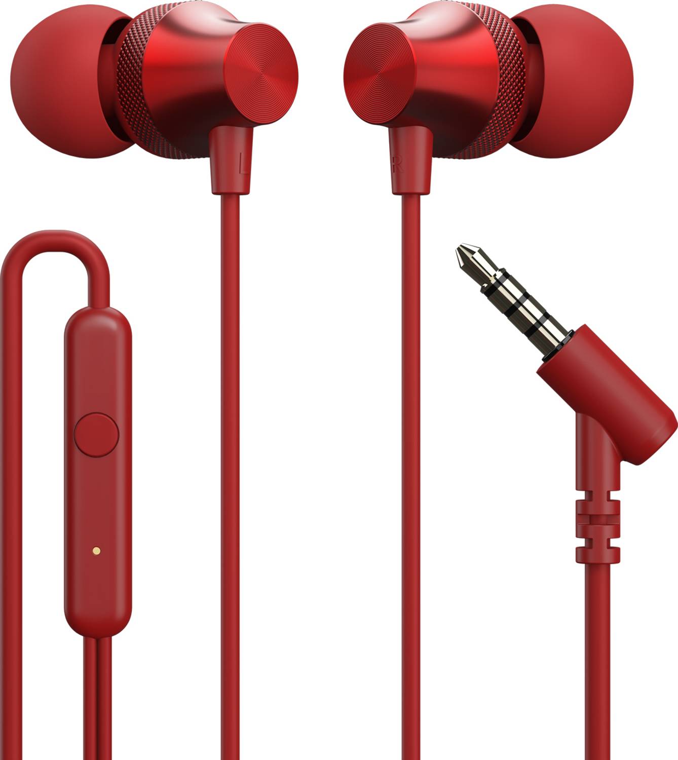 Portronics Conch Beat A in Ear Wired Earphones with Mic,3.5mm