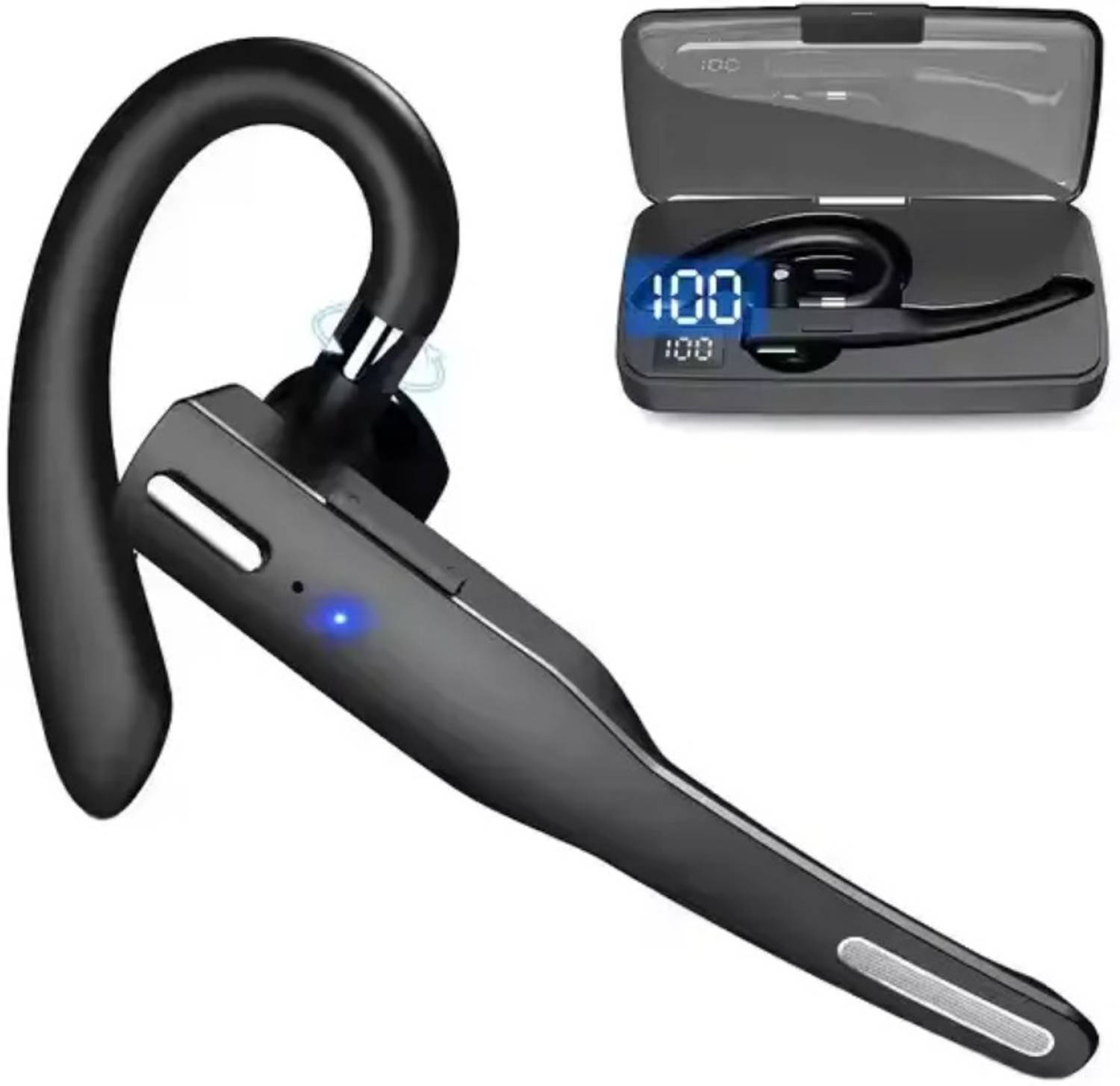 SHAILRON Business Headset, Over-Ear Headphones With Mic, Bluetoot