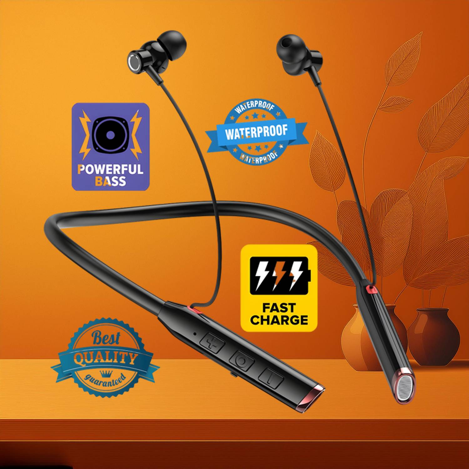 GREE MATT Vibration Alert, 48 Hours Playtime, Crystal Clear Sound,360° Spatial Audio 94/22 Bluetooth