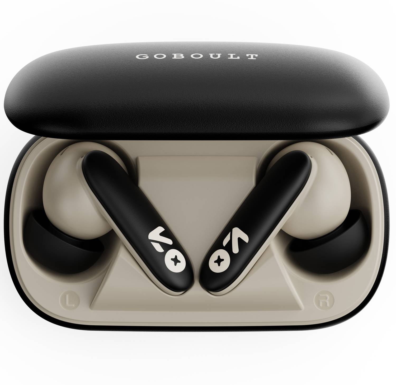 Goboult Y1 v2.0 60Hrs Battery, Ultra Sleek, App Support, Dual Pai