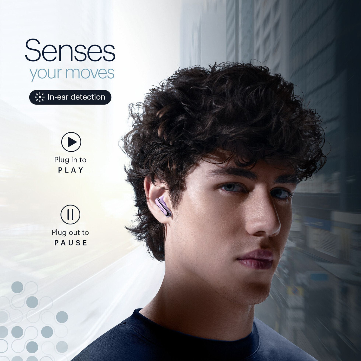 Image of MMPSKminus BT-181 in The Ear Upto 48Hours Playtime,with AI ENC for calls&Deep Bass-5 Bluetooth Gaming