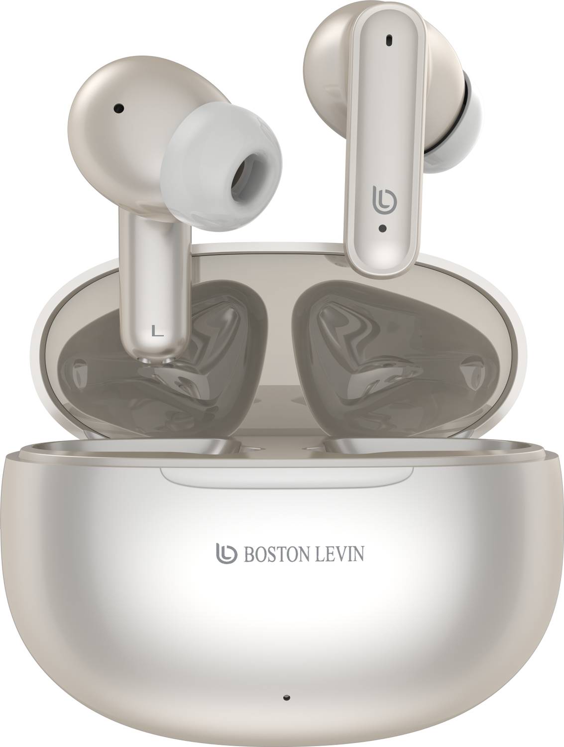 Boston Levin Pods-Gen2,BT 5.3,AAC/,ENC,50ms LowLatancy,T-C Chargi