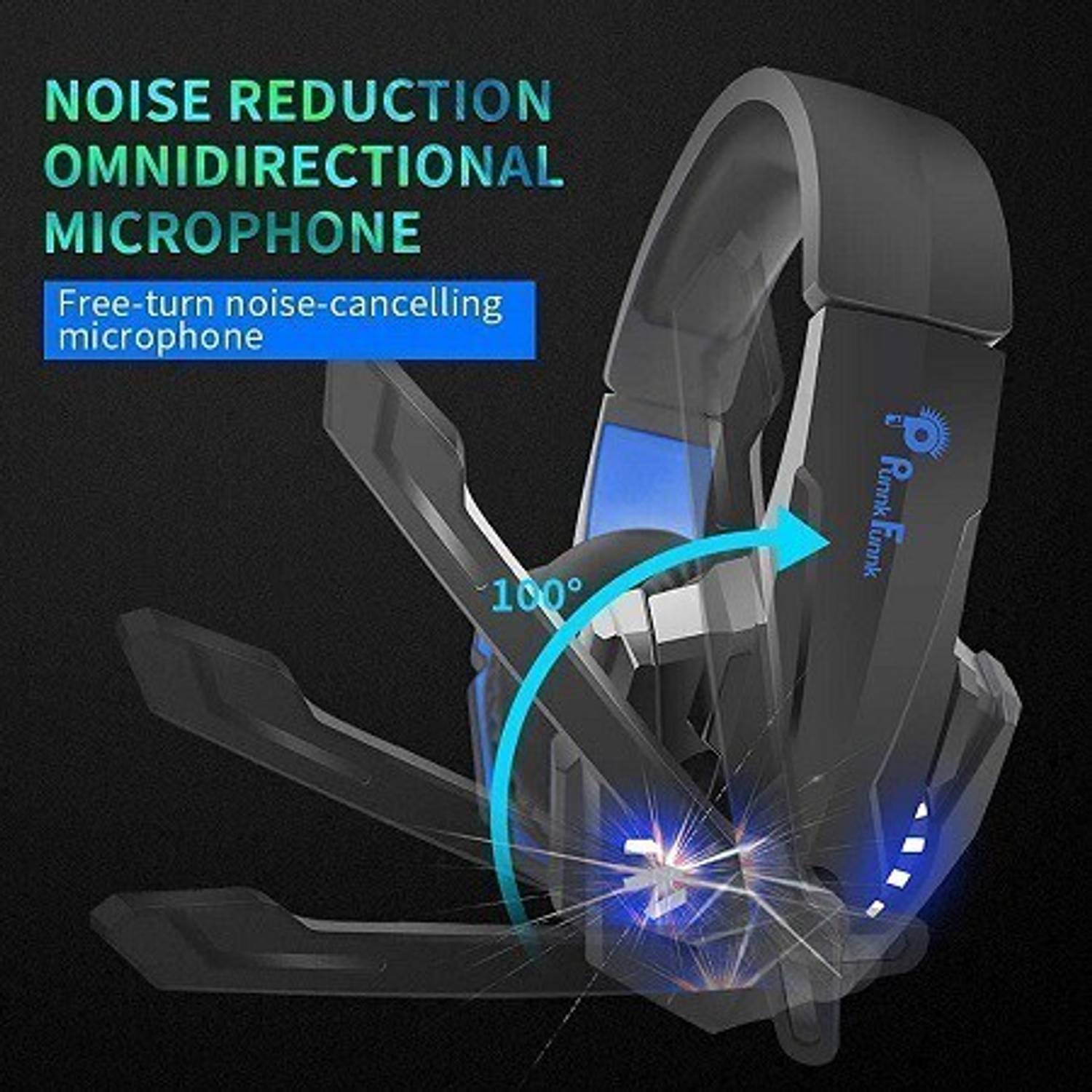 PunnkFunnk K20 Wired Gaming Headset - Image 4