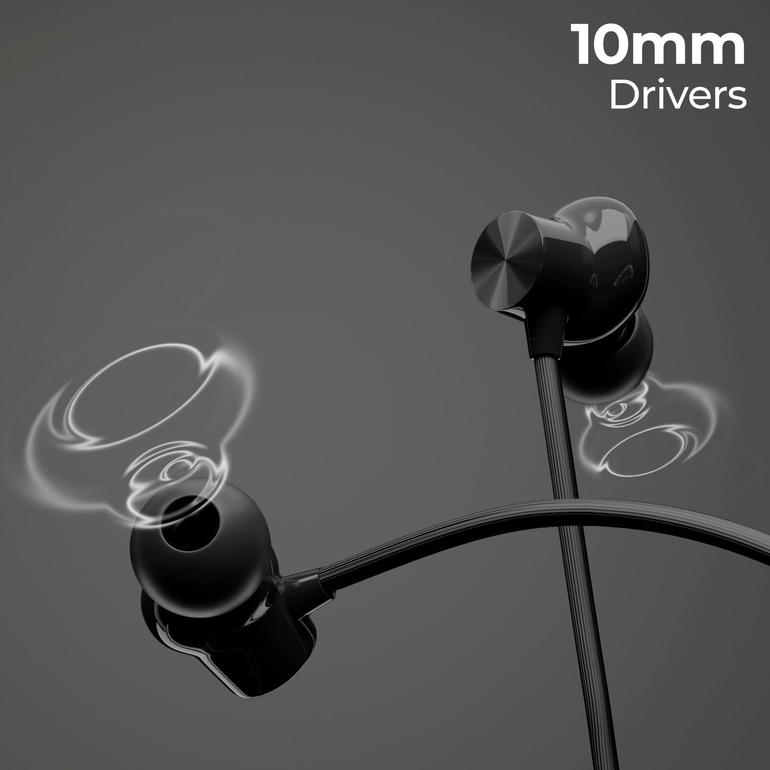 Image of ZEBRONICS Zeb-Escape 80, Neckband, 18 Hours Backup, Type-C, MagSnap Tech, ENC,Rapid Charge Bluetooth