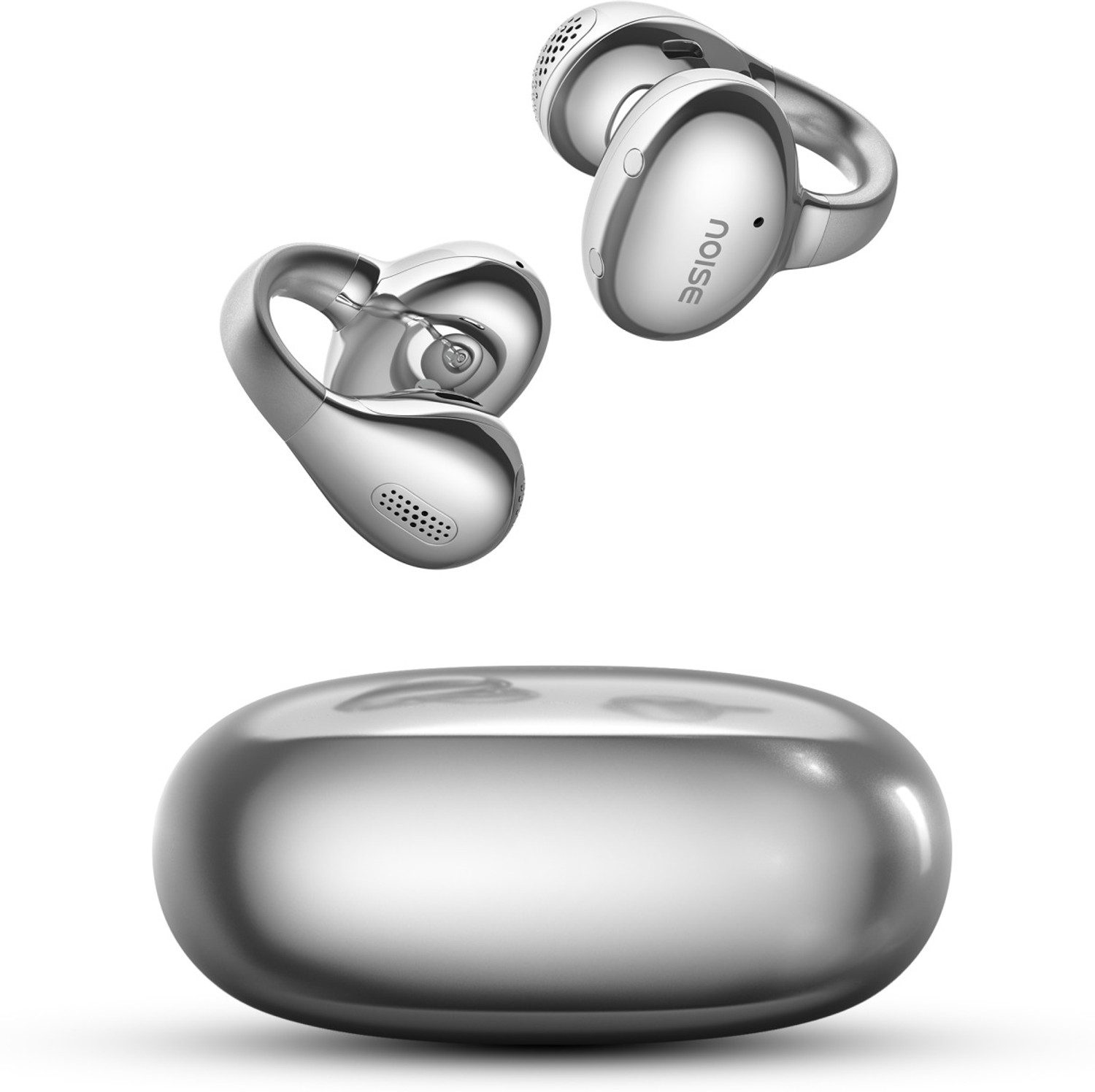 Image of Noise Air Clips Pro (2026)-50H Battery,Quad Mic ENC,360degree Spatial Audio,AI Audio Bluetooth