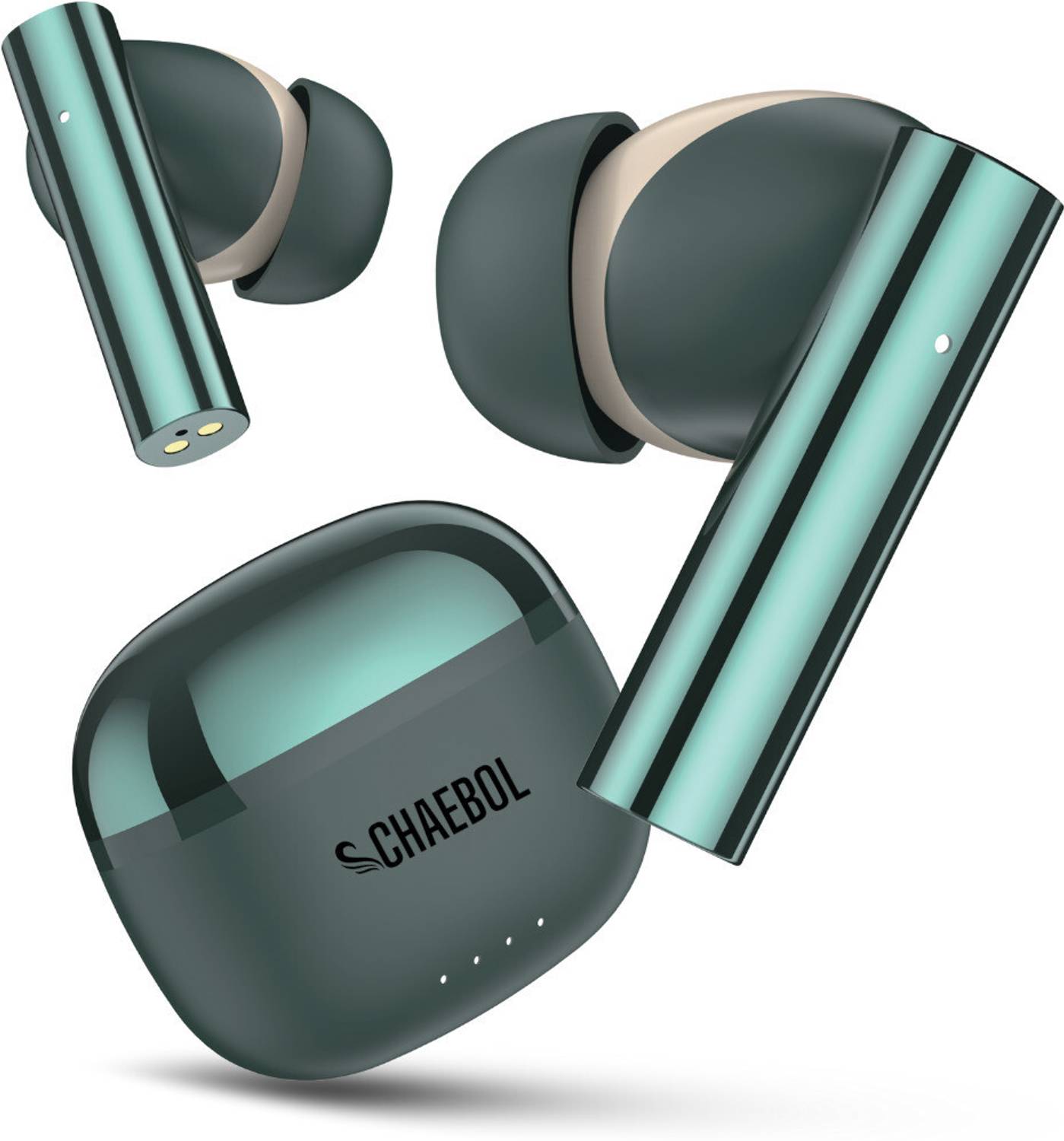Chaebol Trending True Wireless Earbud Bluetooth Headset (G GREEN,