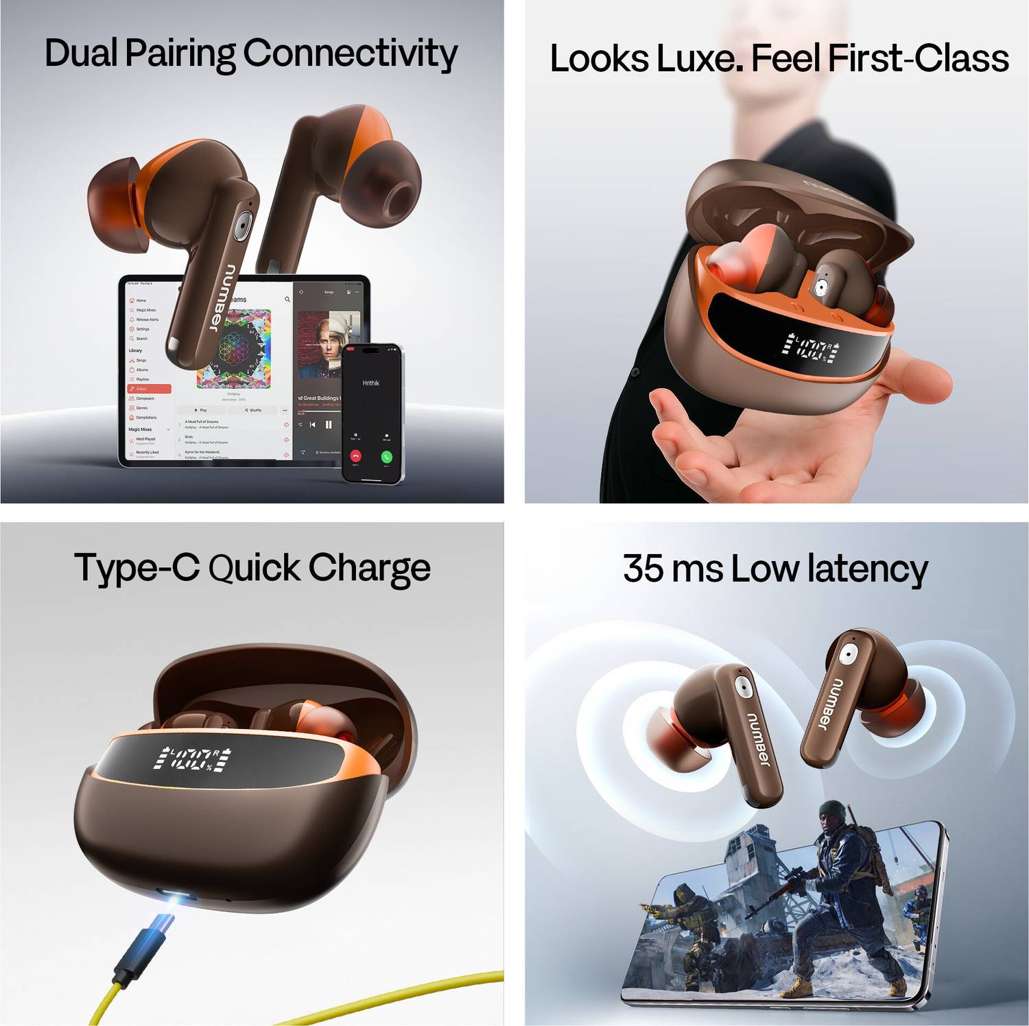 Number Navo Buds Z1 True Wireless Earbuds - Image 3