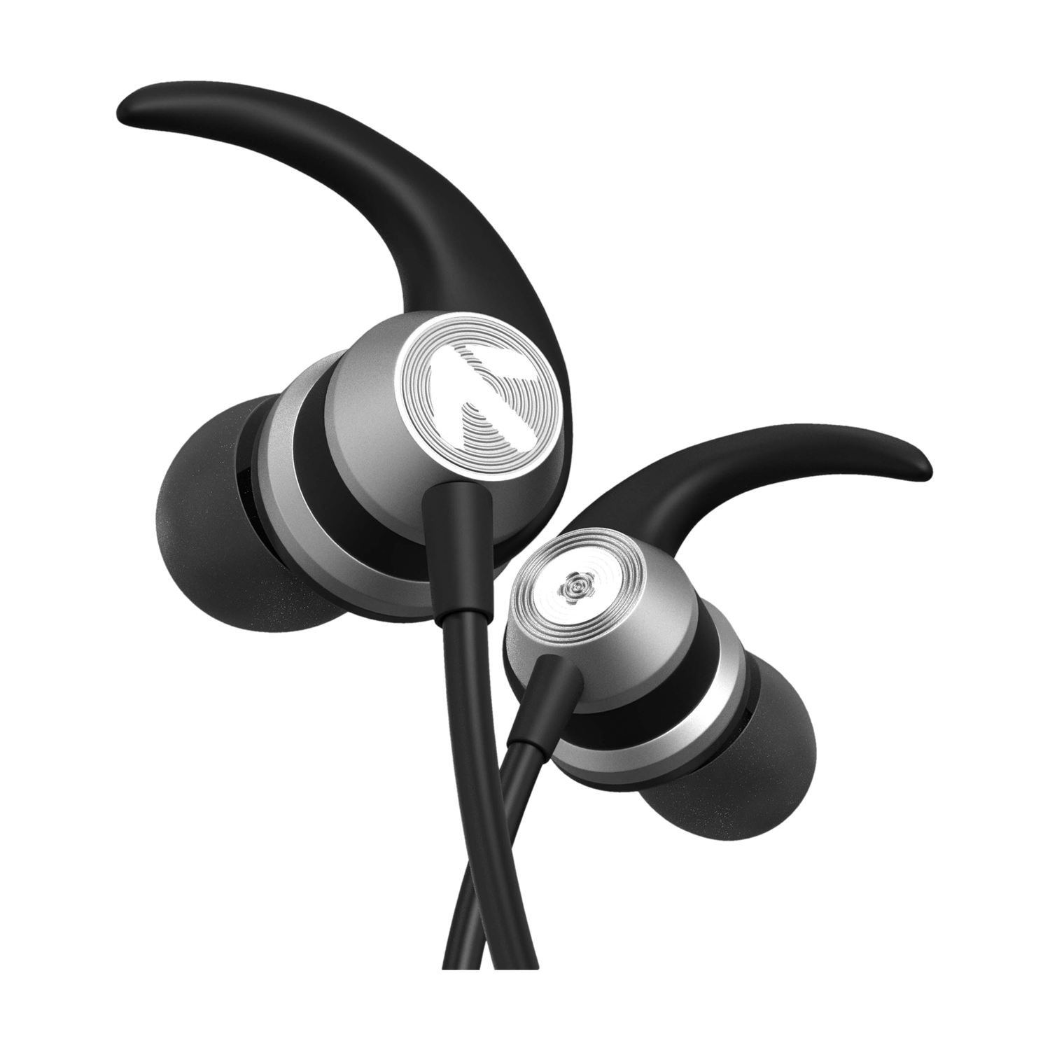 Boult Audio X1-Wired with Dual Dynamic Drivers, BoomX Rich Bass, In-line Control, IPX5 Wired Headset