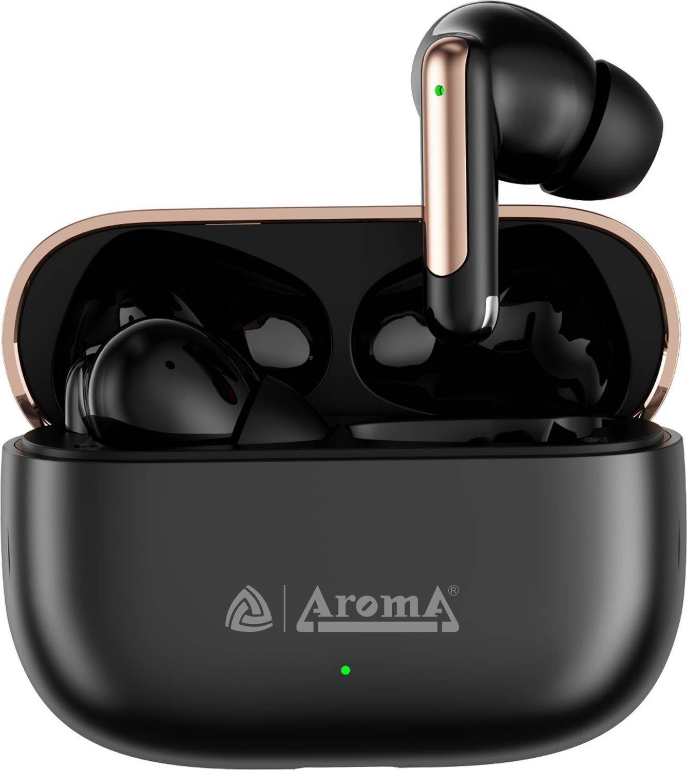 Aroma 141 Pro - V5.4 Upto 60Hr Playtime*, ENC, Dual Paring, Fast Charging, Heavy Bass Bluetooth