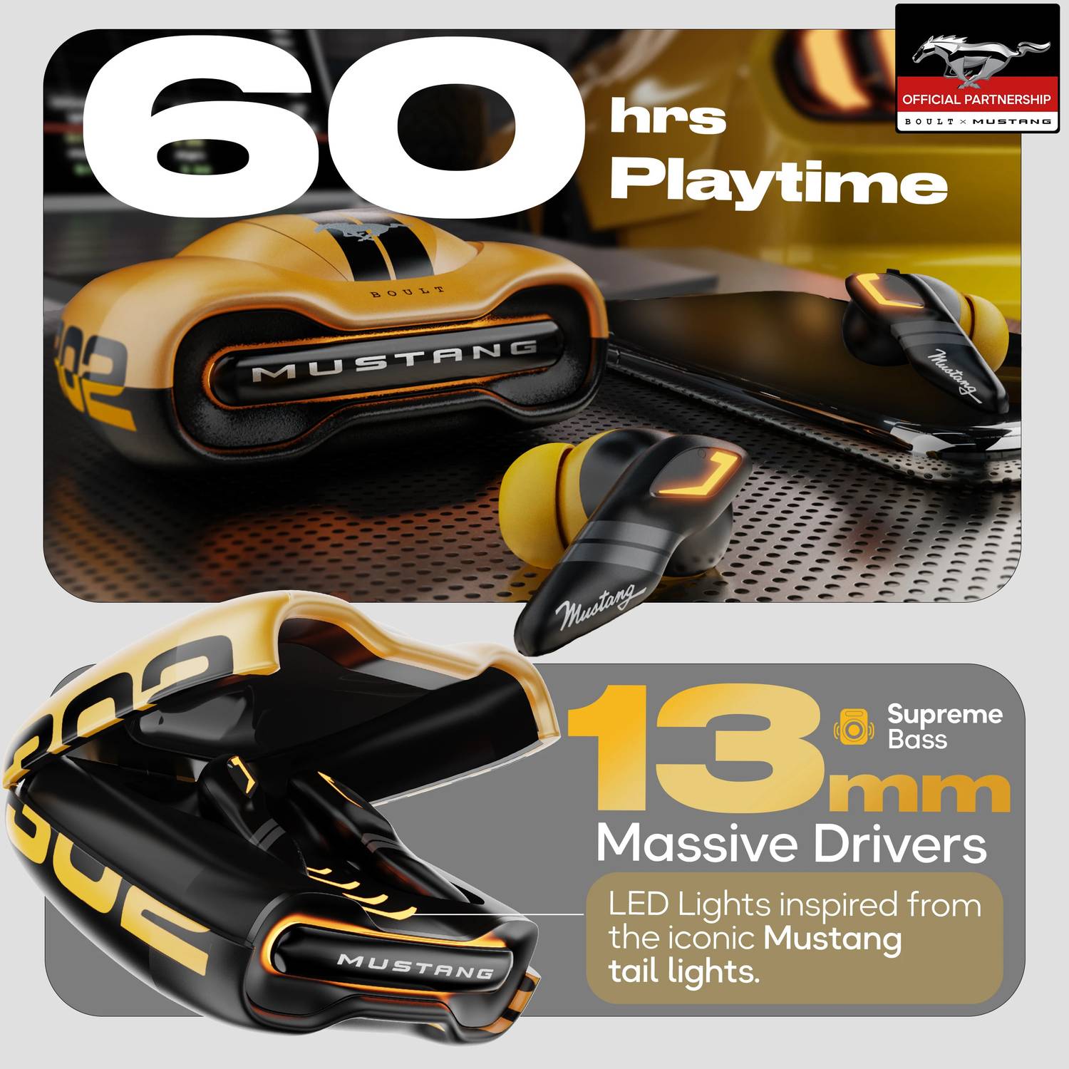 GOBOULT Mustang Torq 50 Hrs Battery Headset - Image 5
