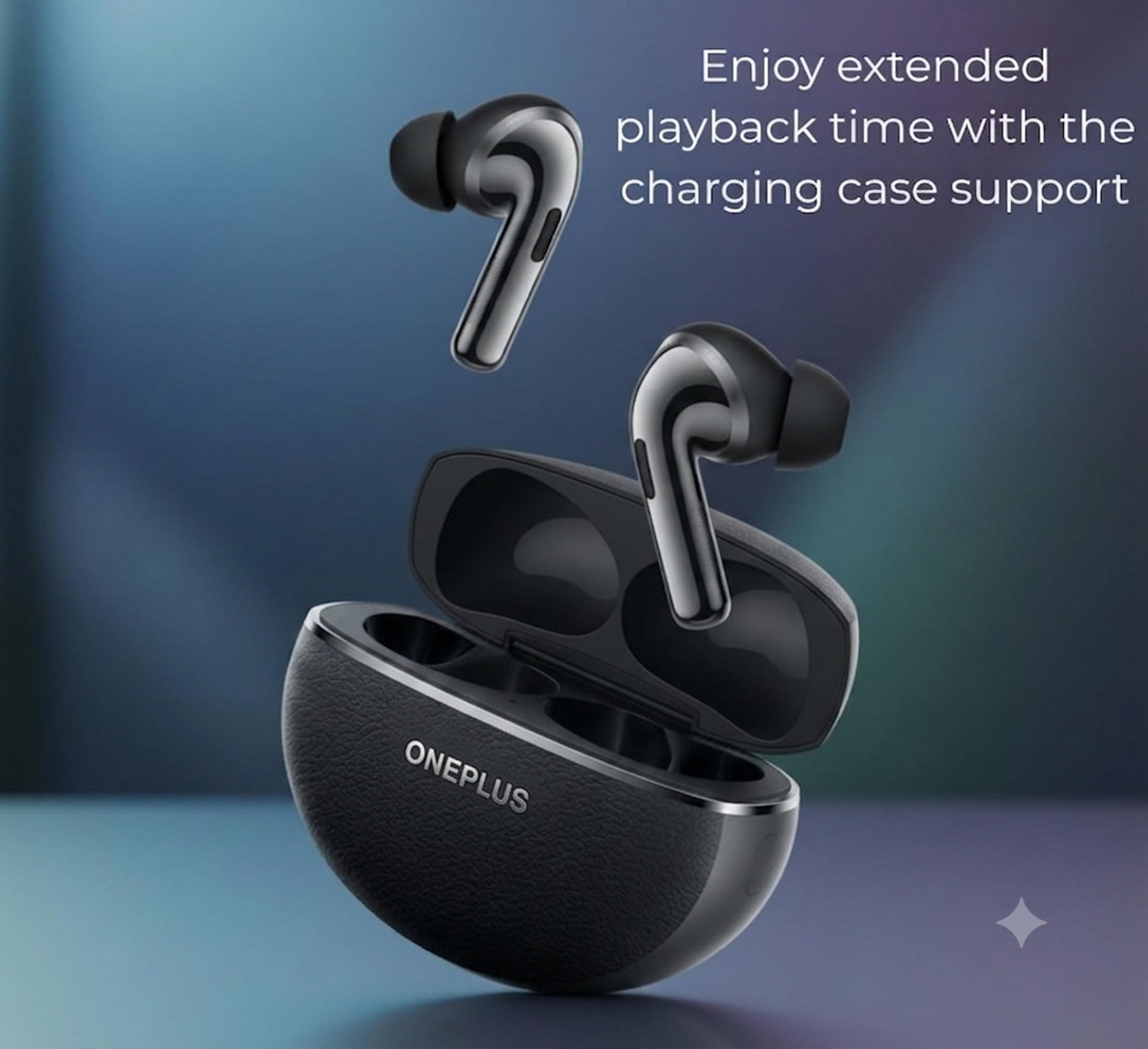 Image of Amoonk On Plus Buds Pro 3 Bluetooth TWS in-Ear Buds - Dual Drivers Dual R61 Bluetooth Headset (Black, True Wireless)