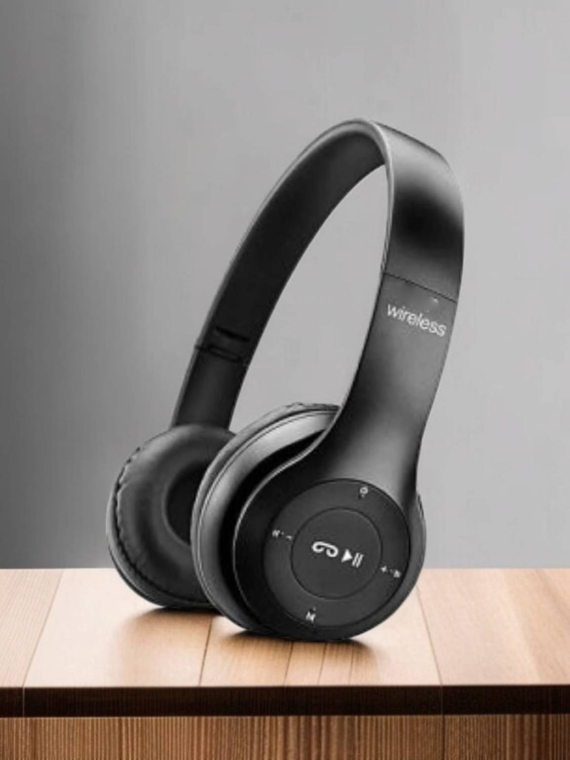 TABARET Bluetooth Headphones with Mic,Volume Control, Stereo,SD Card Support Bluetooth