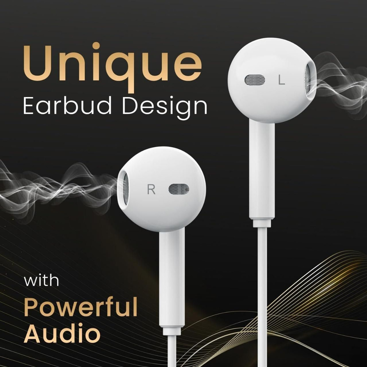 Image of atika bazaar USB-C Wired Earbuds Series 15 /16 Deep Bass Noise Cancelling Mic ANC Wired
