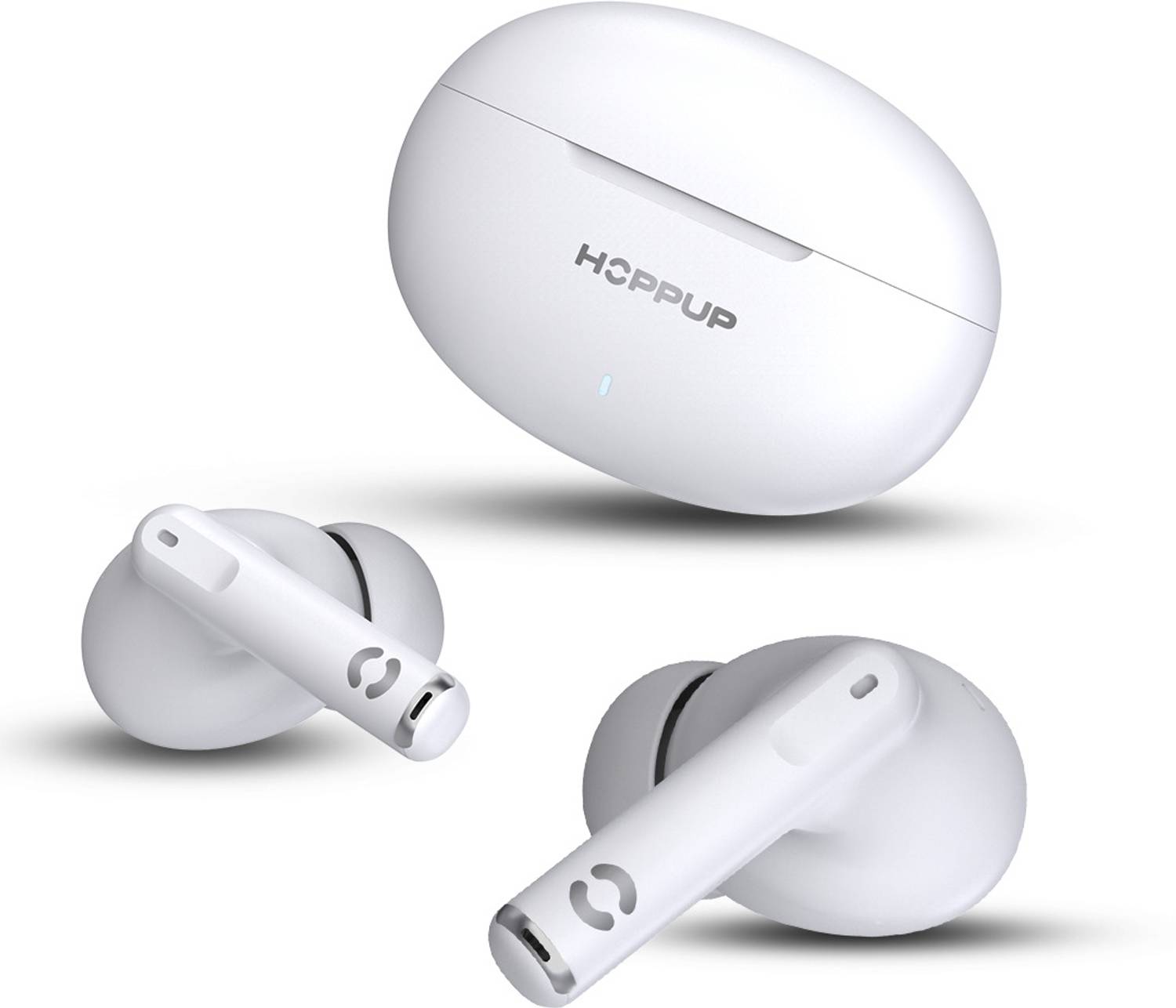 HOPPUP AirDoze S40 Earbuds with 13MM Drivers, 40H Playtime, Rage