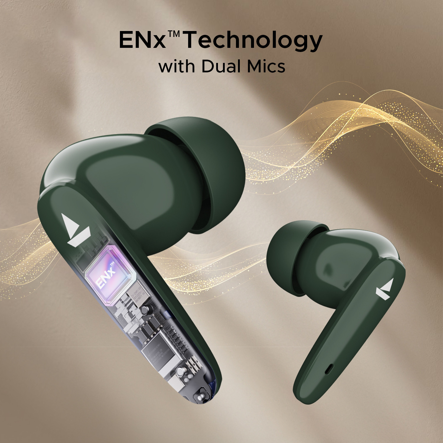 Image of boAt Airdopes 161 Pro-Buds w / ASAP Charge, Multi-Point Connectivity & 50 HRS Playback Bluetooth