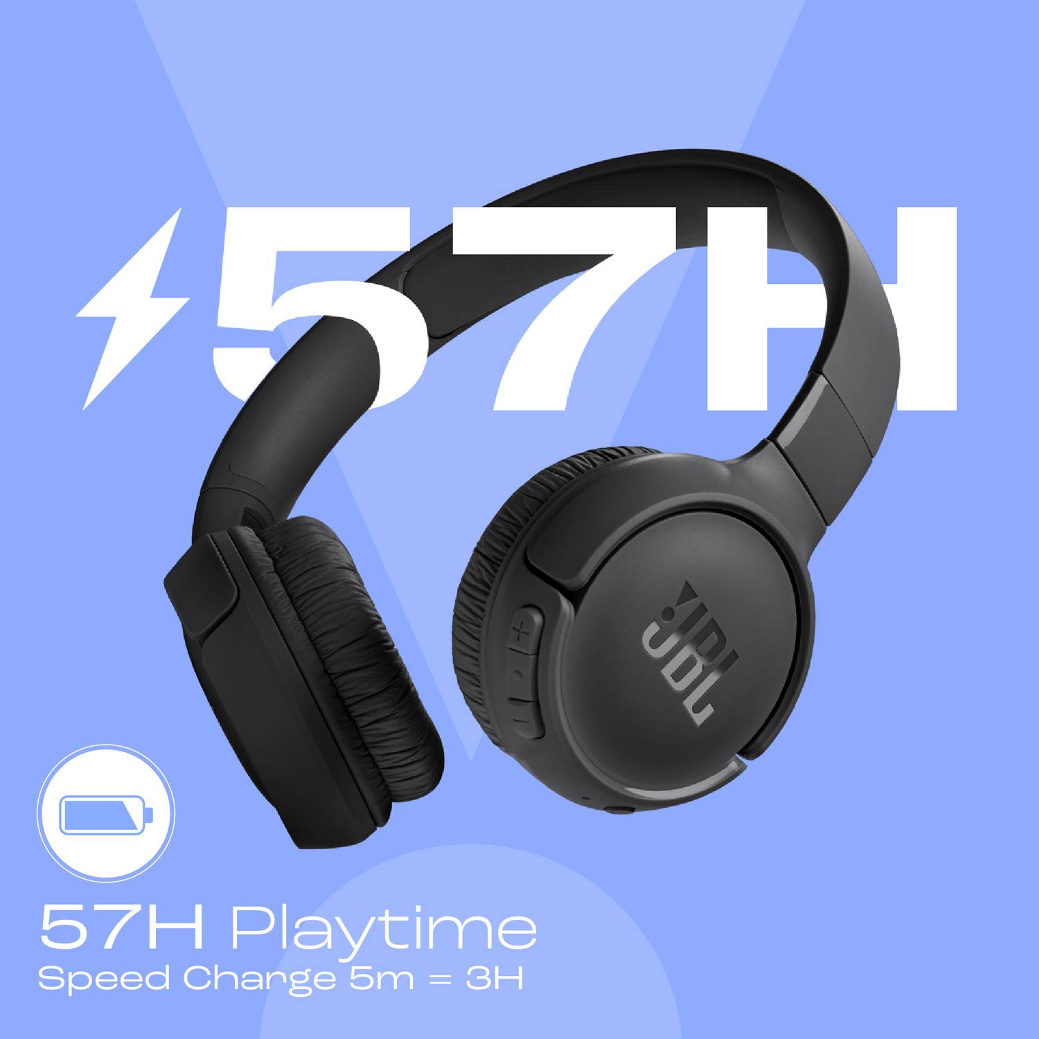 JBL Tune 520 BT 57Hr Playtime Headphones - Image 5