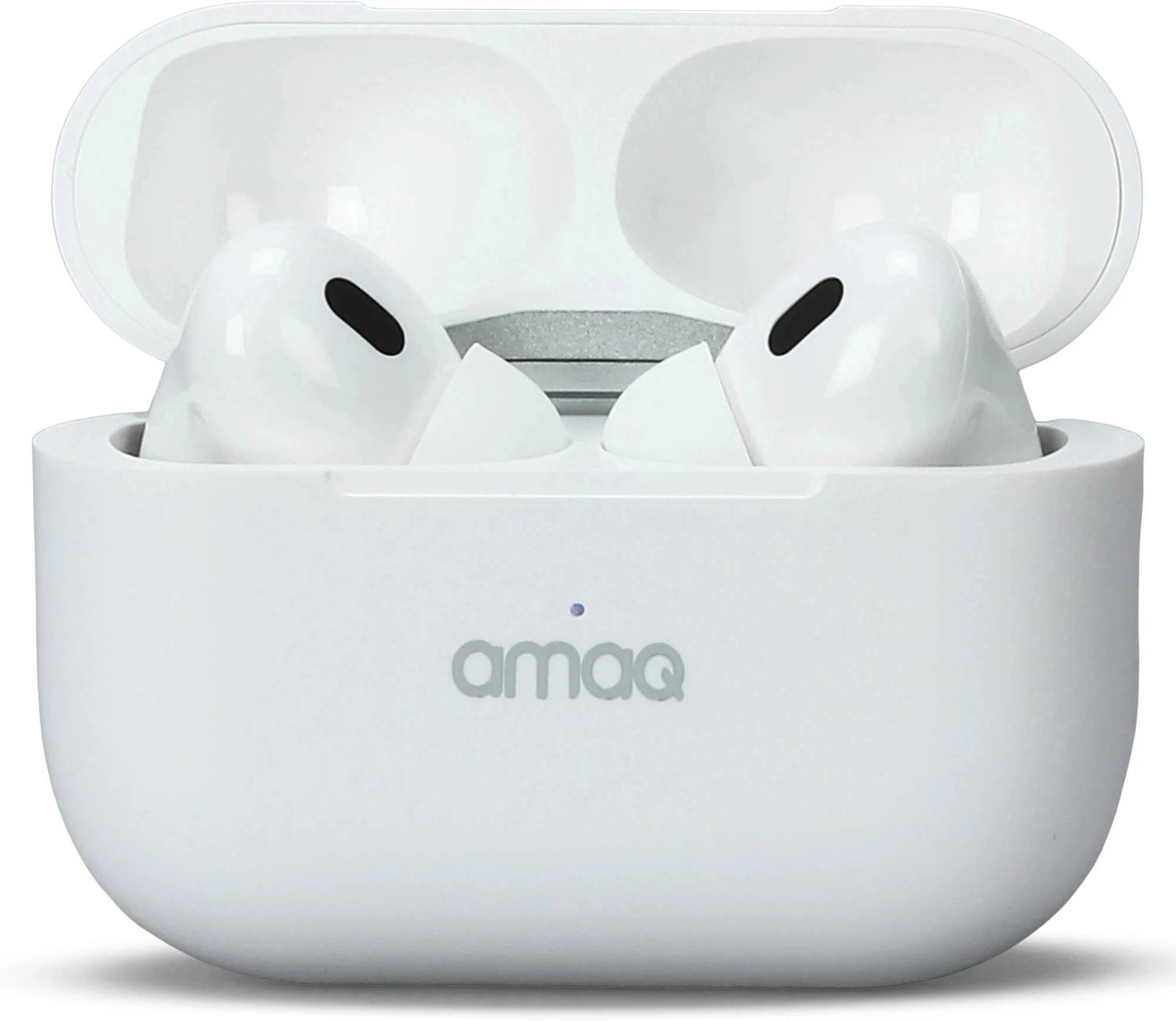 amaq TWS Earbuds with AI Touch, 60H Playtime, 3D Sound, iOS Connector Bluetooth
