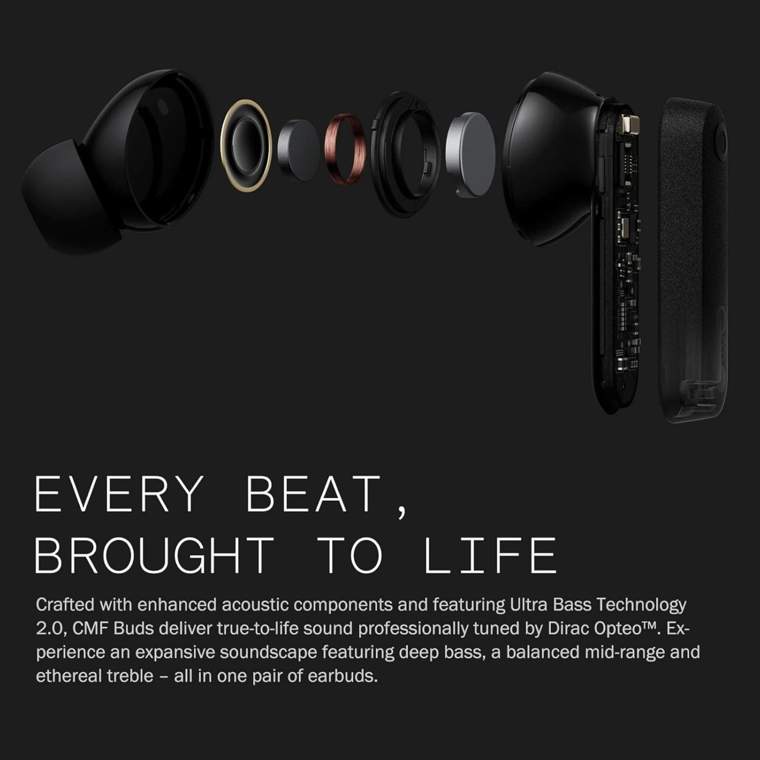 Image of DXONE ACCESSORIES DXONE True Wireless Earbuds BT 5.1 | Deep Bass | HD Mic | Touch Control Bluetooth