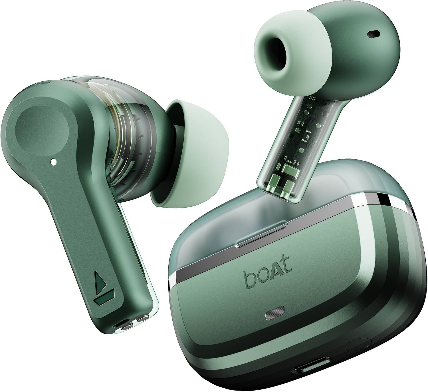boAt Nirvana Space w/ 360 Spatial Audio, ANC(~32dB), 100HRS Battery & Dual Pairing Bluetooth