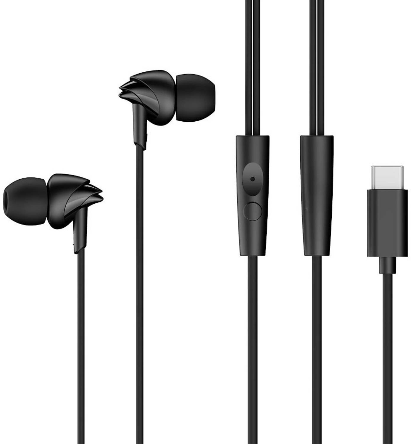 Thirty First Basshead 300C Wired Headset (Black, In the Ear)