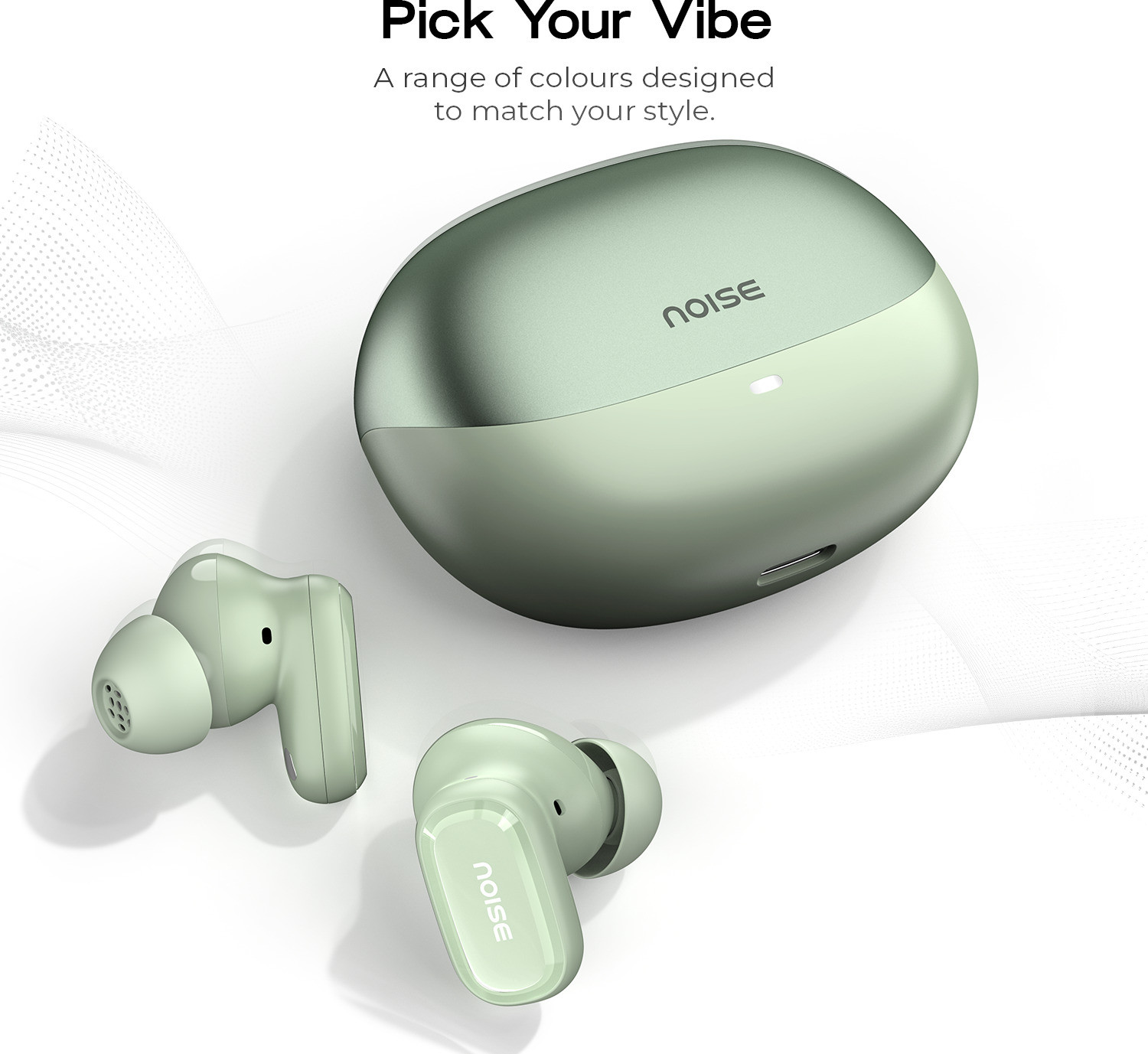 Image of Noise Buds Connect 3 with Quad-Mic ENC, 40 Hrs Playtime, BT v5.4, IPX4, Hypersync Bluetooth