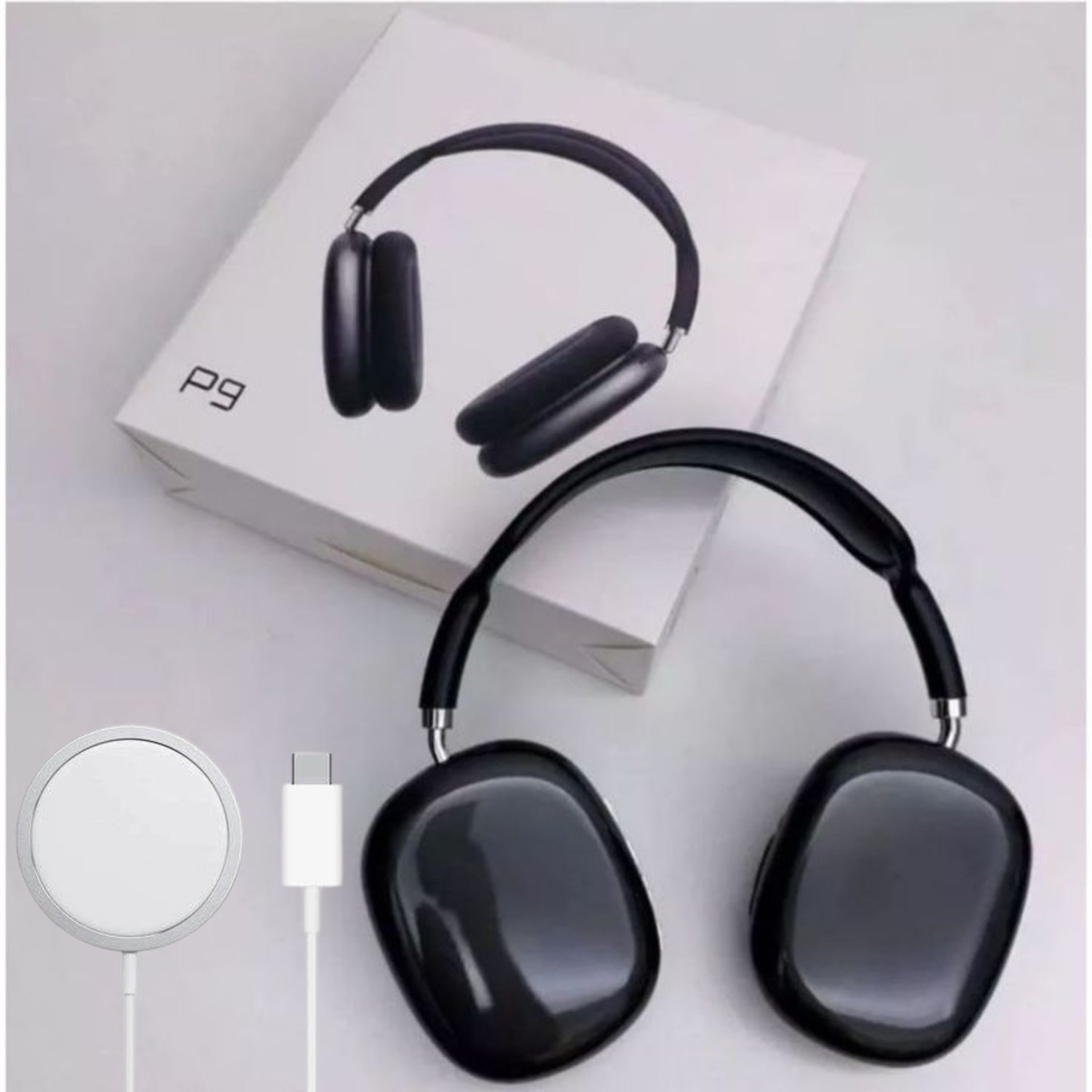 Image of Ovista P9 HeadPhone Whit MagSafe charger Bluetooth & Wired