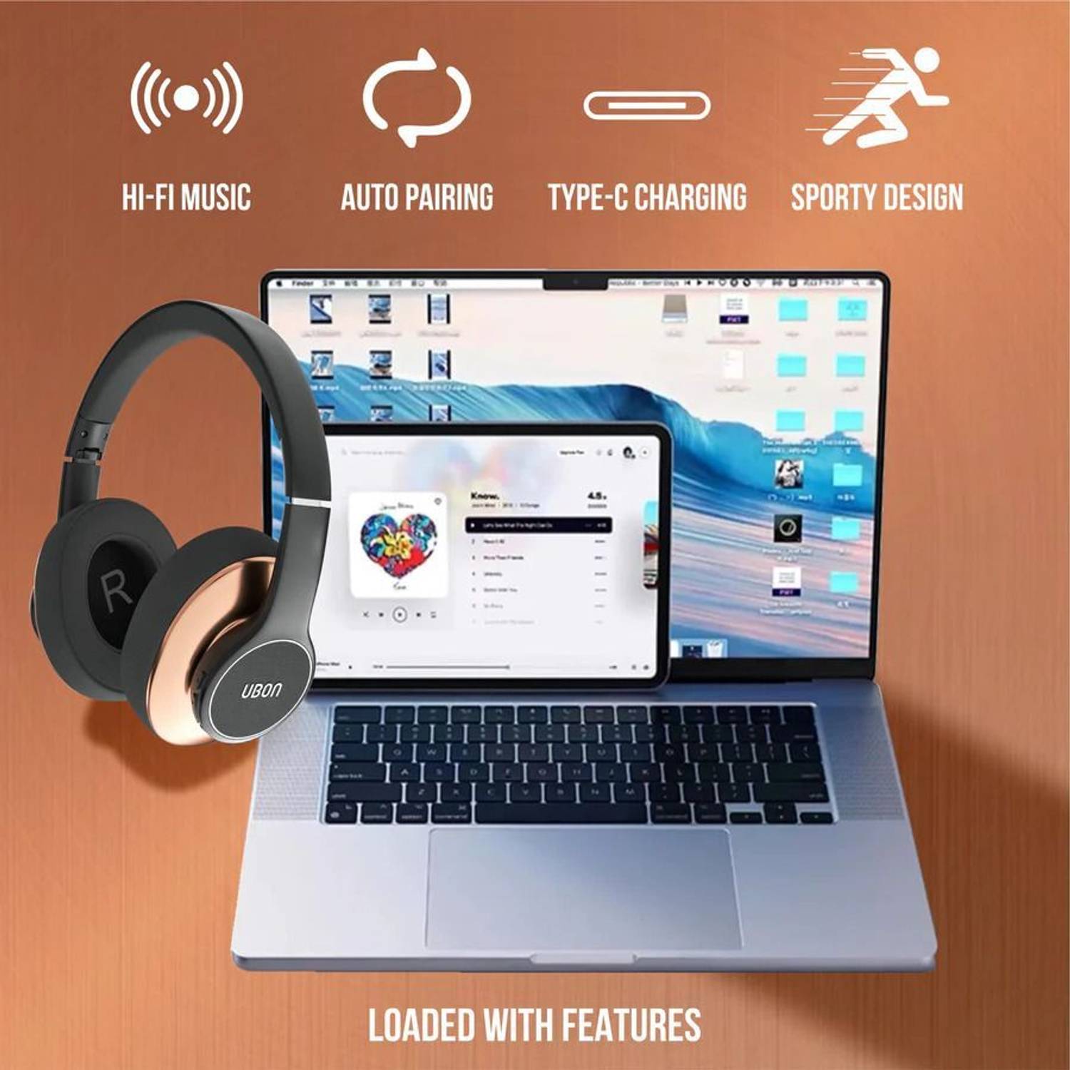 electricbass HP-65 DLX Truly Wireless Headphones - Image 3