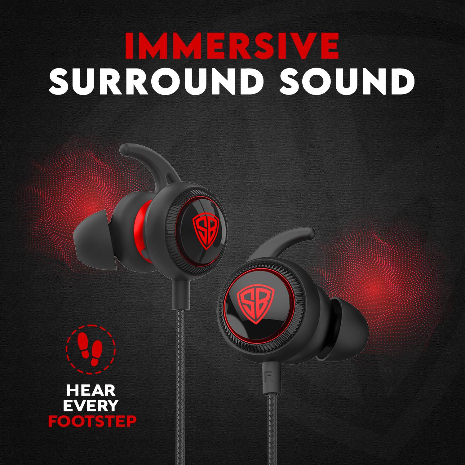 SpinBot BattleBudz C30 Type-C Gaming Earphones - Image 3