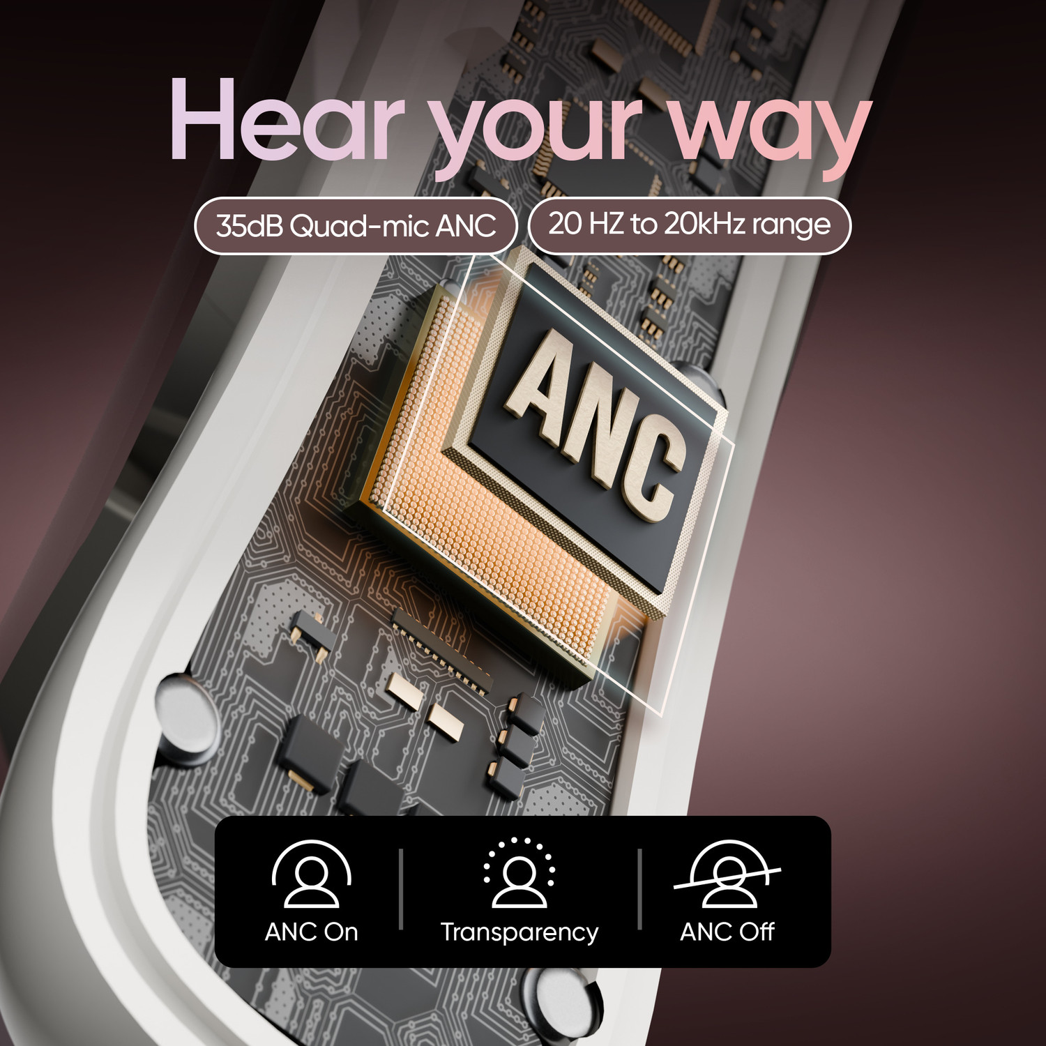 Image of Mivi SuperPods Claro TWS [New Launch], Spatial Audio Bluetooth