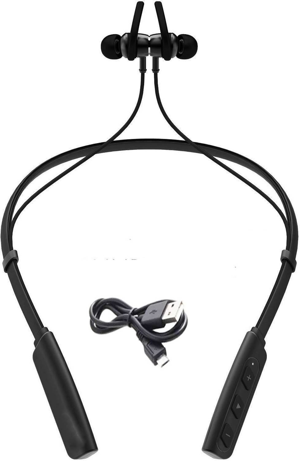 Techobucks New Wireless Neckband with Upto 40 Hours of Playtime,