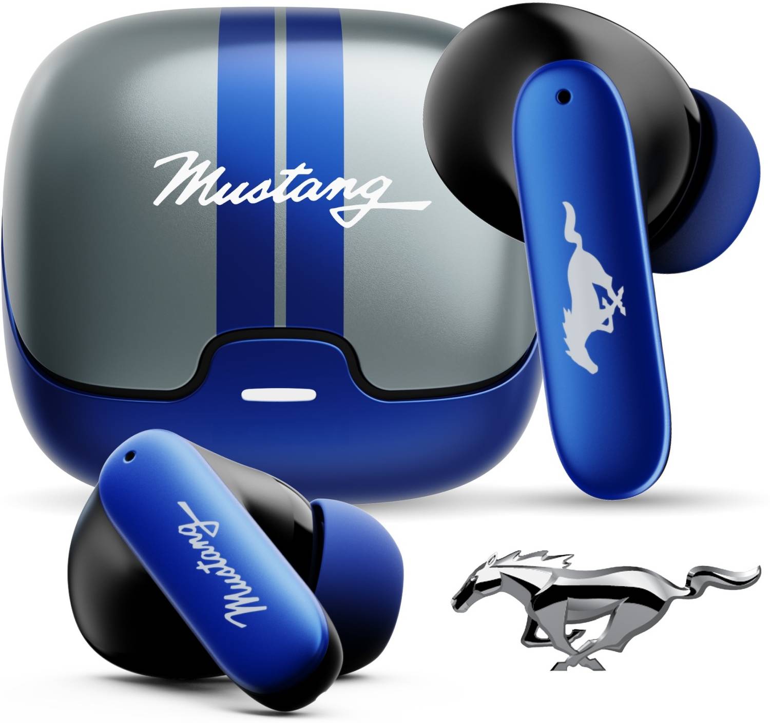 Goboult Mustang Dash 100Hrs, App Support, Dual Pairing, 4 Mic ENC