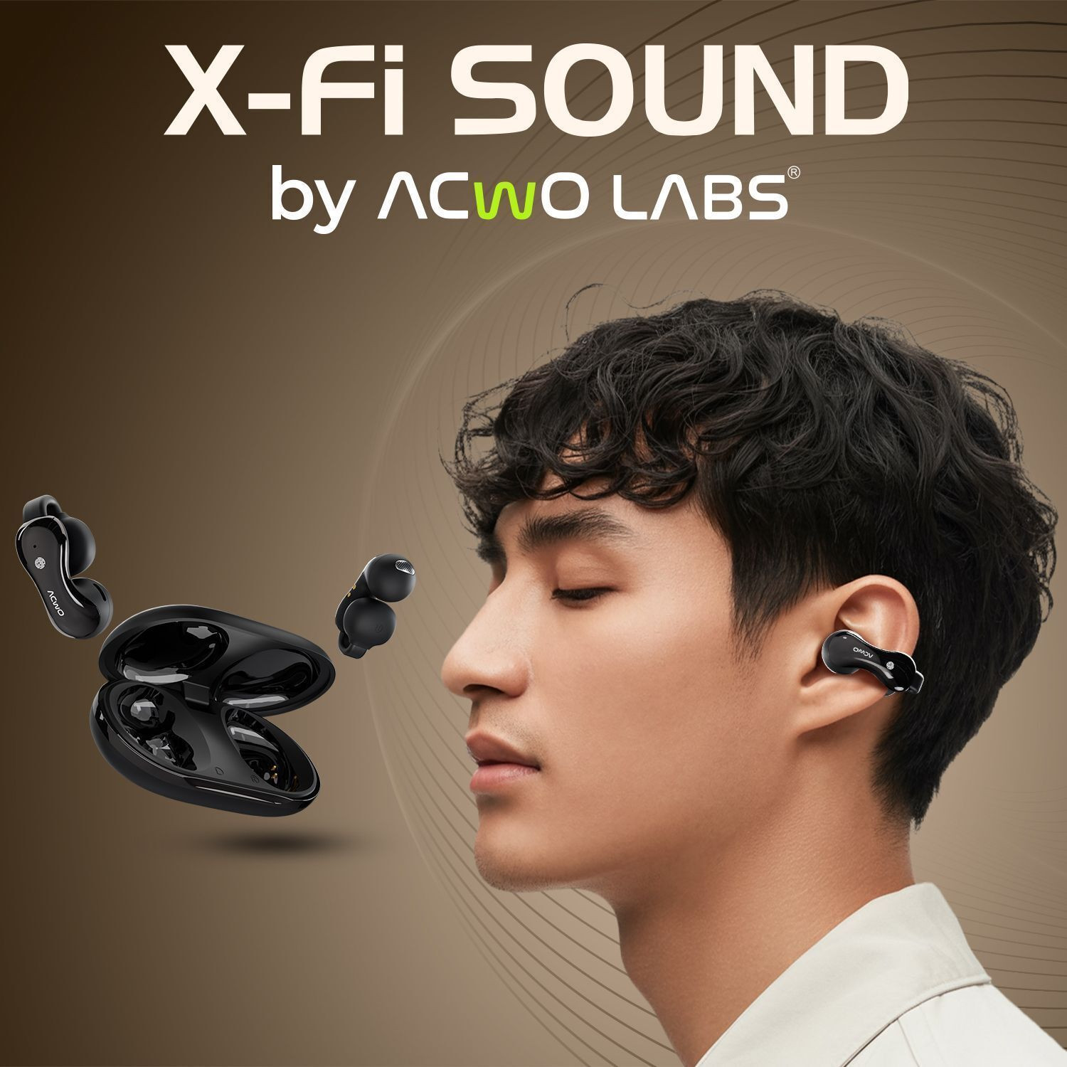 Image of ACwO DwOTS Bling, Clip Design, 40H Playtime, ENC, IPX5 Water Resistance Bluetooth
