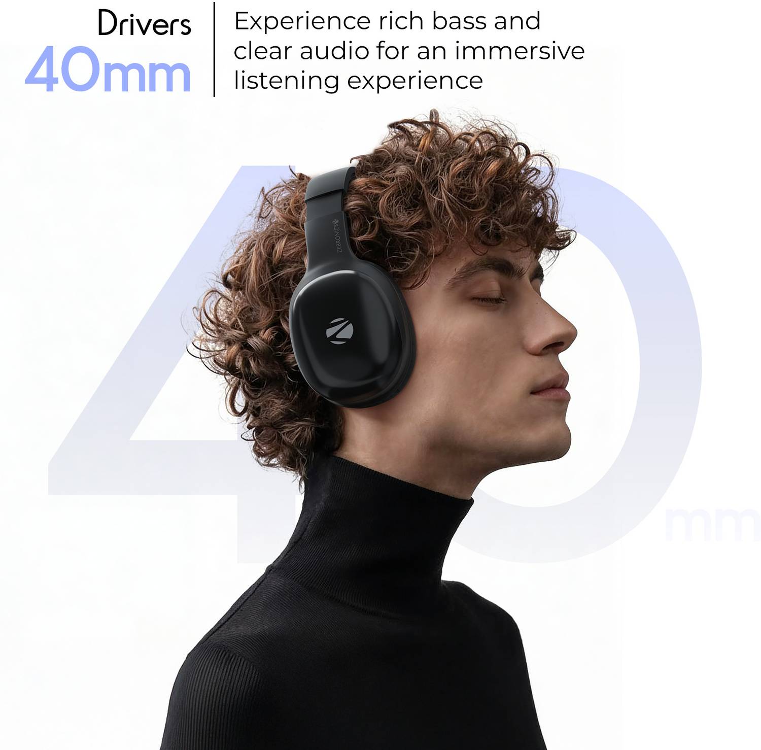 ZEBRONICS Zeb-Thunder Pro Bluetooth Headphones - Image 2