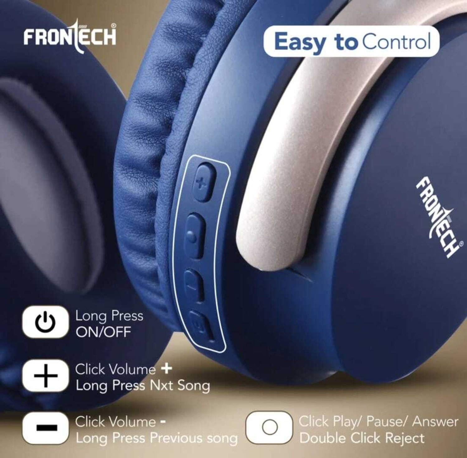 Image of Frontech Wireless Bluetooth Earcups115 Bluetooth