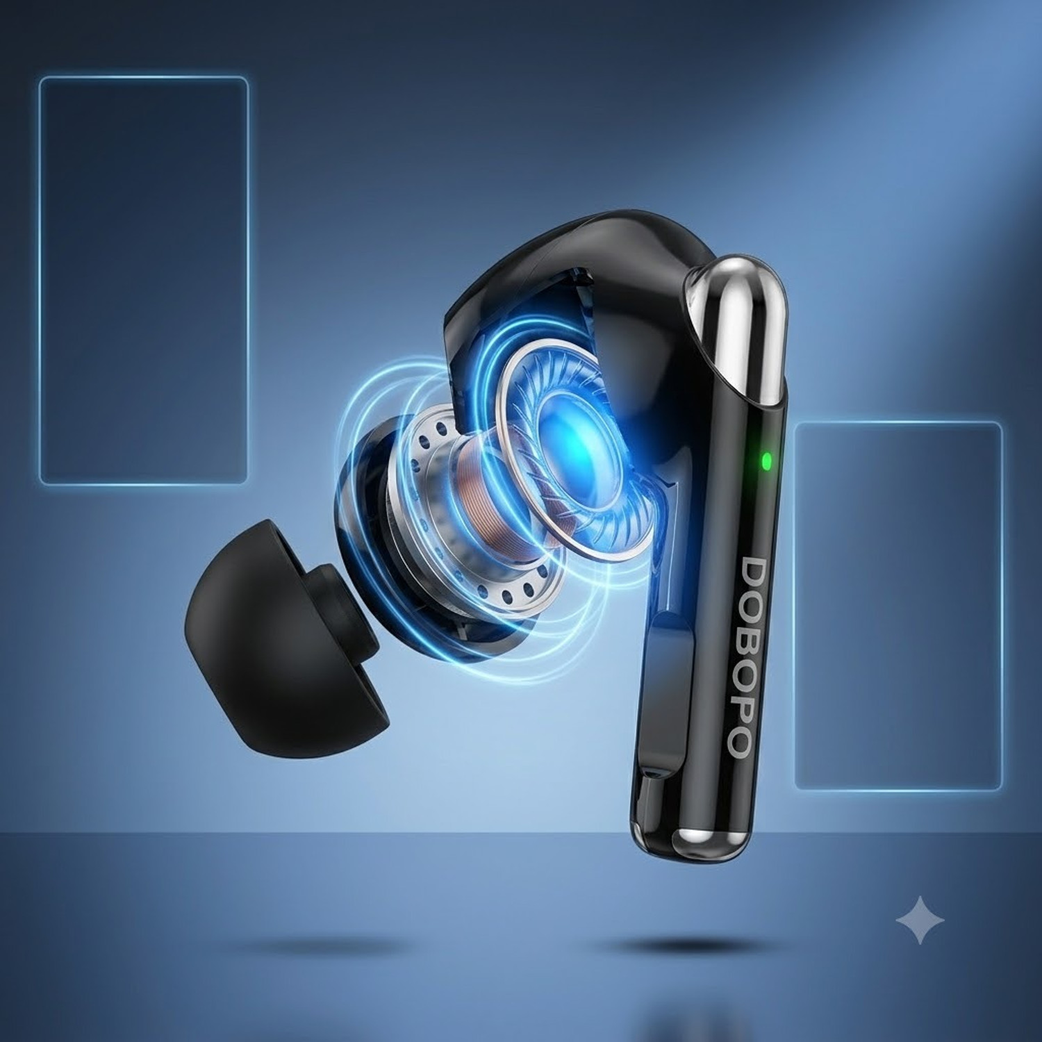 Image of DOBOPO water-resistance,ENC with Quad Mic,Driver, BT V5.3 Bluetooth Gaming Bluetooth