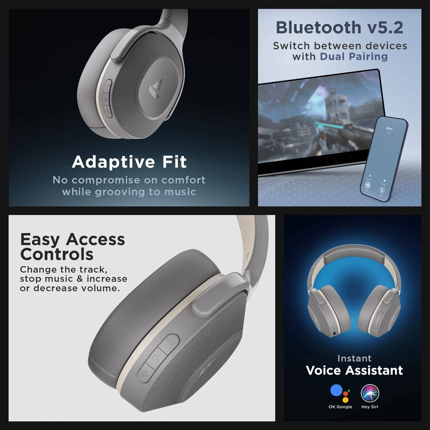 boAt Rockerz 425 Bluetooth Headphones - Image 2