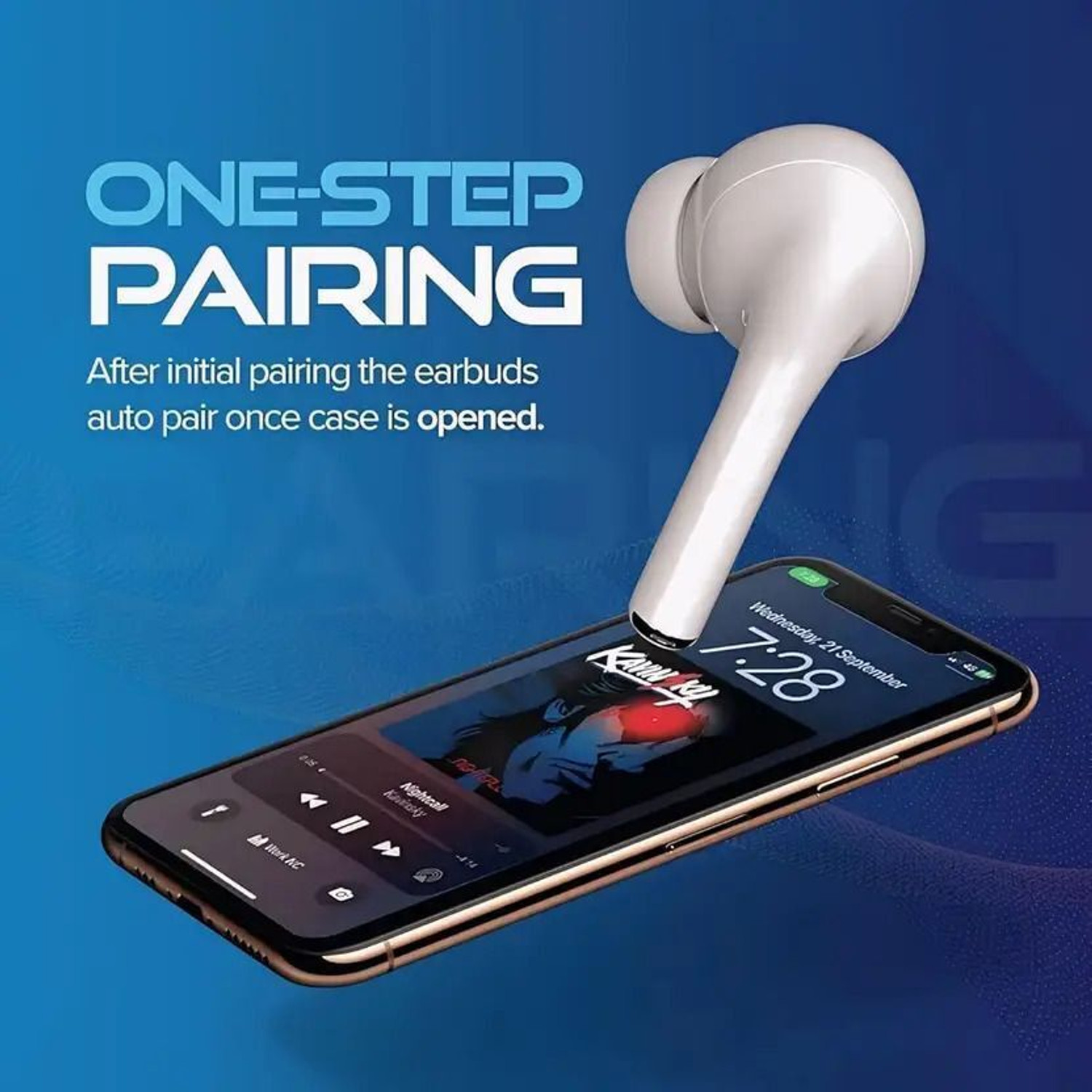 Image of KUMB144 Upto 40 Hours Playtime Type C Fast Charging Dual Pairing Earbuds M70 Bluetooth